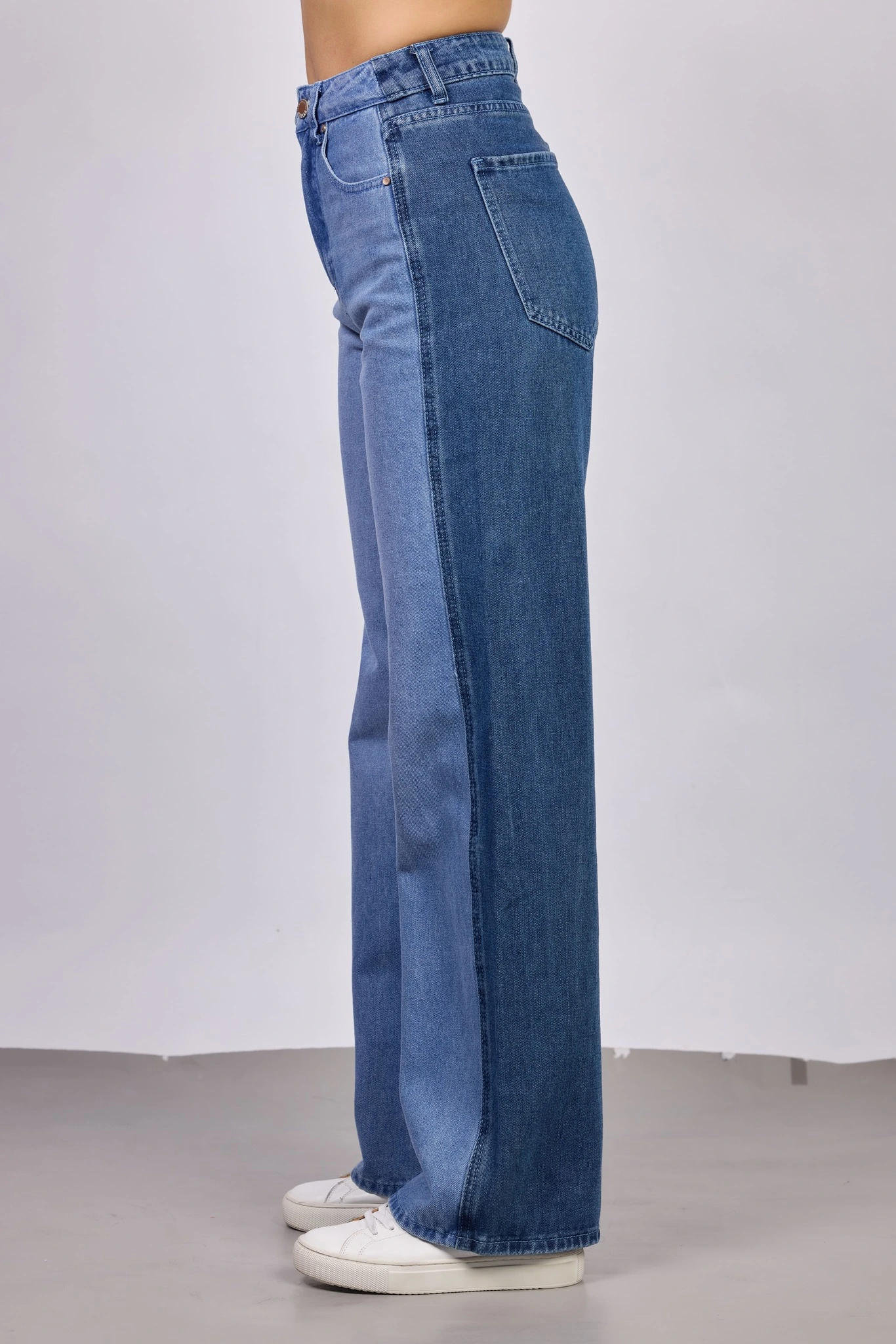 Джинсы голубо-синий для женщин 42239-272 74