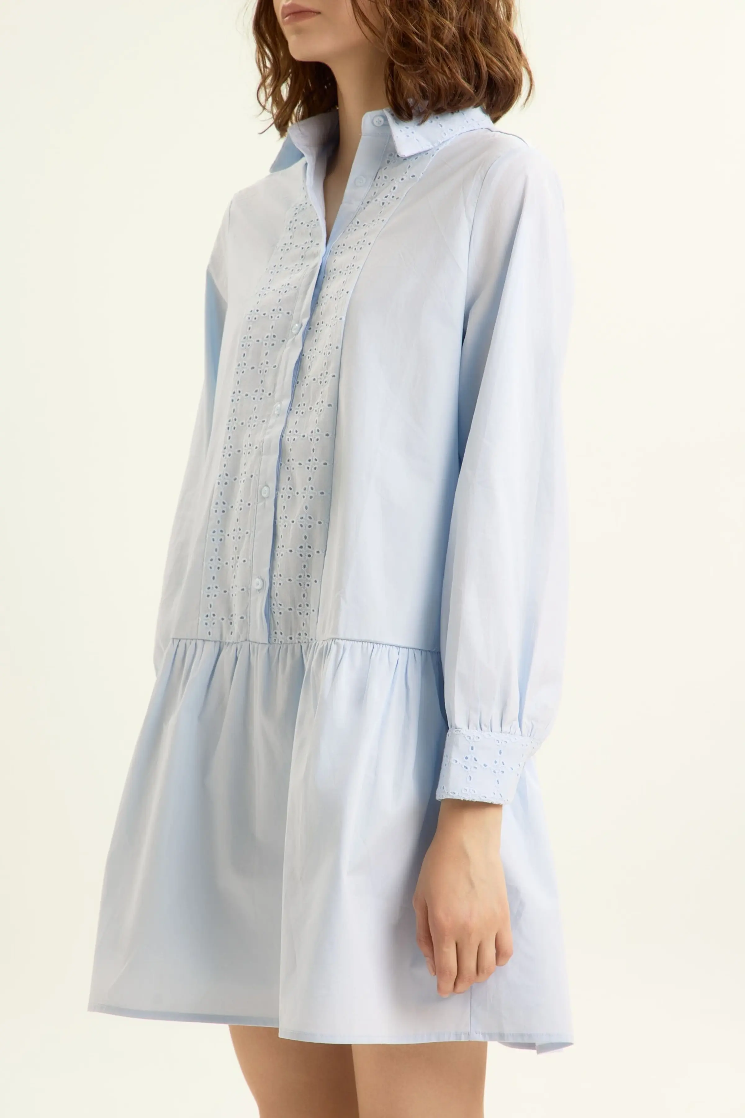 Платье голубой для женщин 44107-10 54