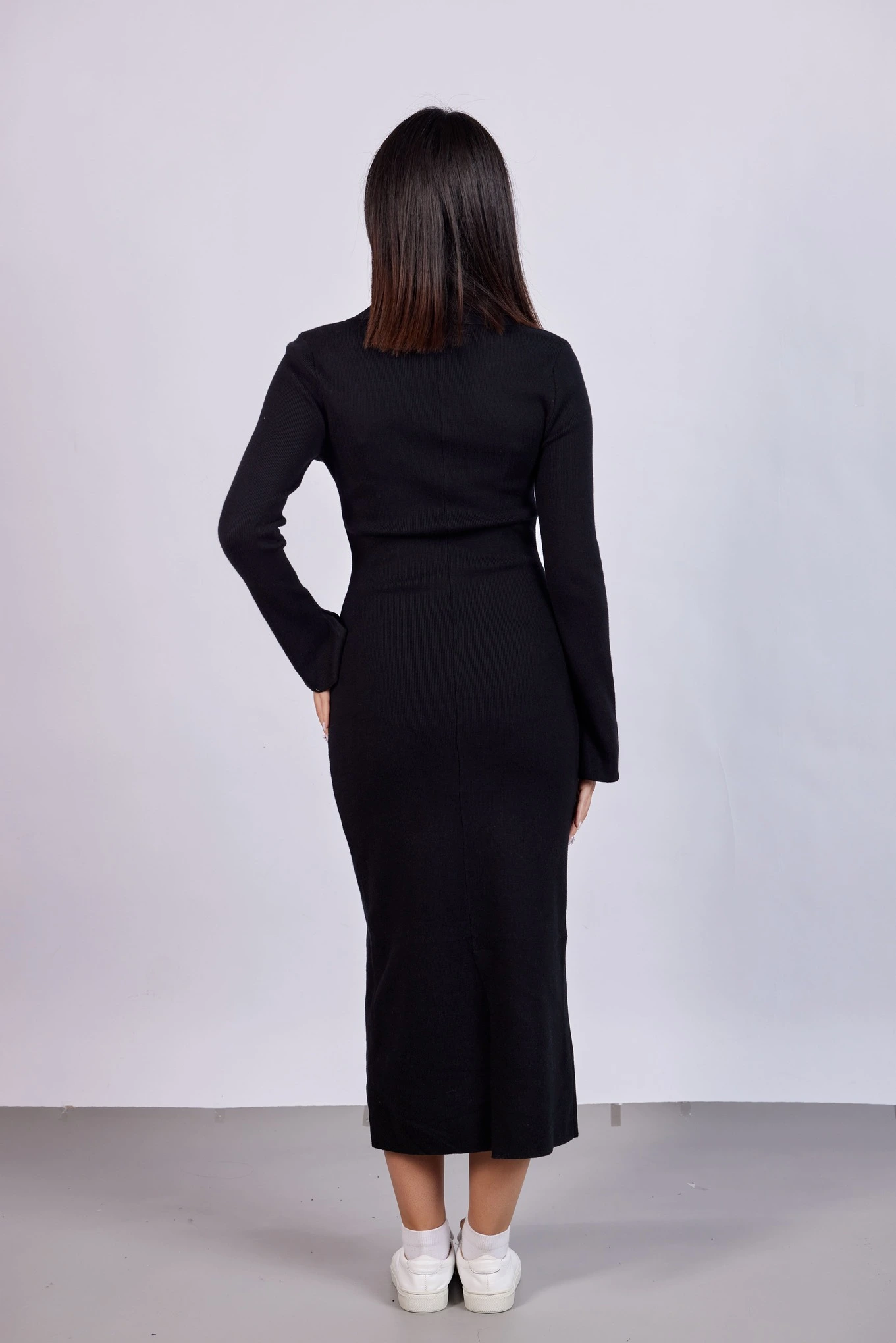 Платье черный для женщин 43131-1 54