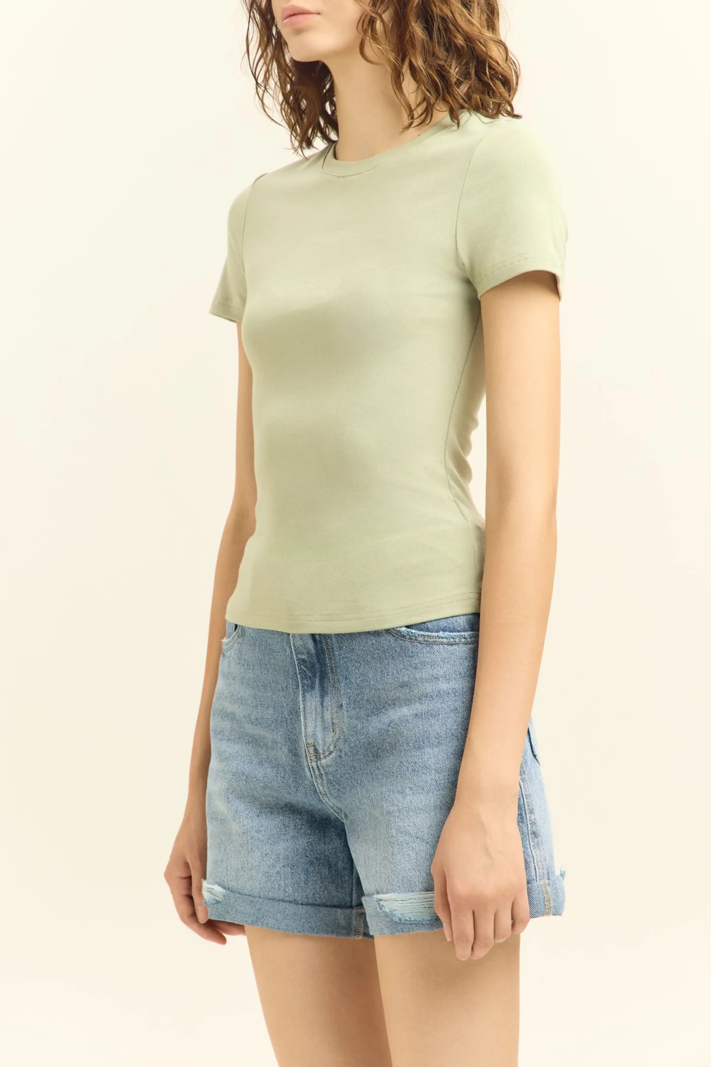 Футболка хаки для женщин 45264-14 67