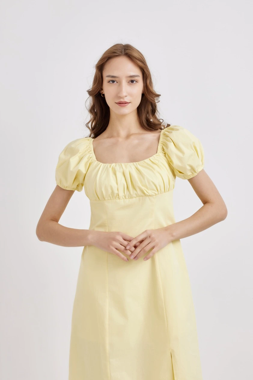 Платье желтый для женщин 41292-5 54