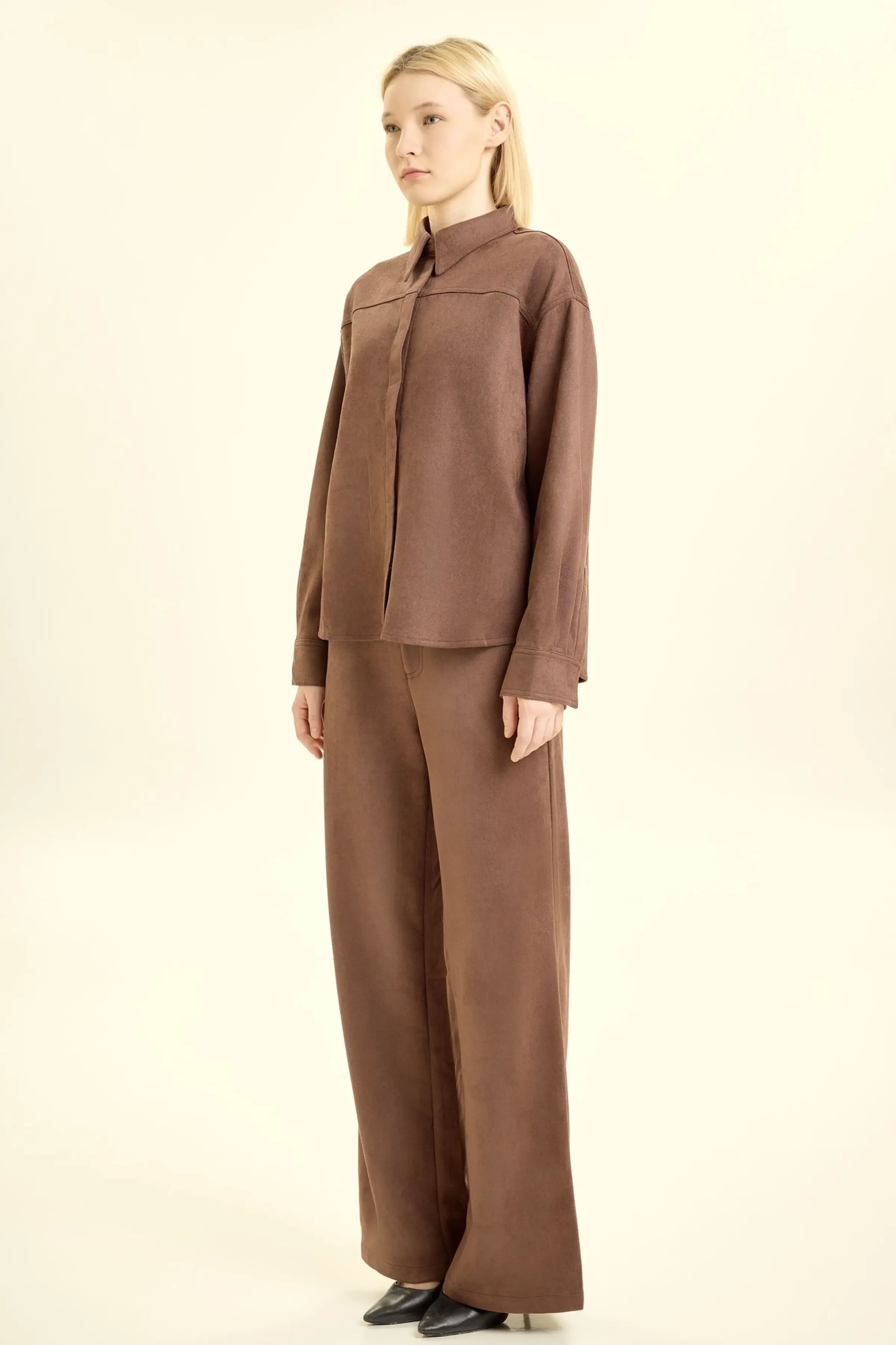 Рубашка коричневый для женщин 46131-13 66