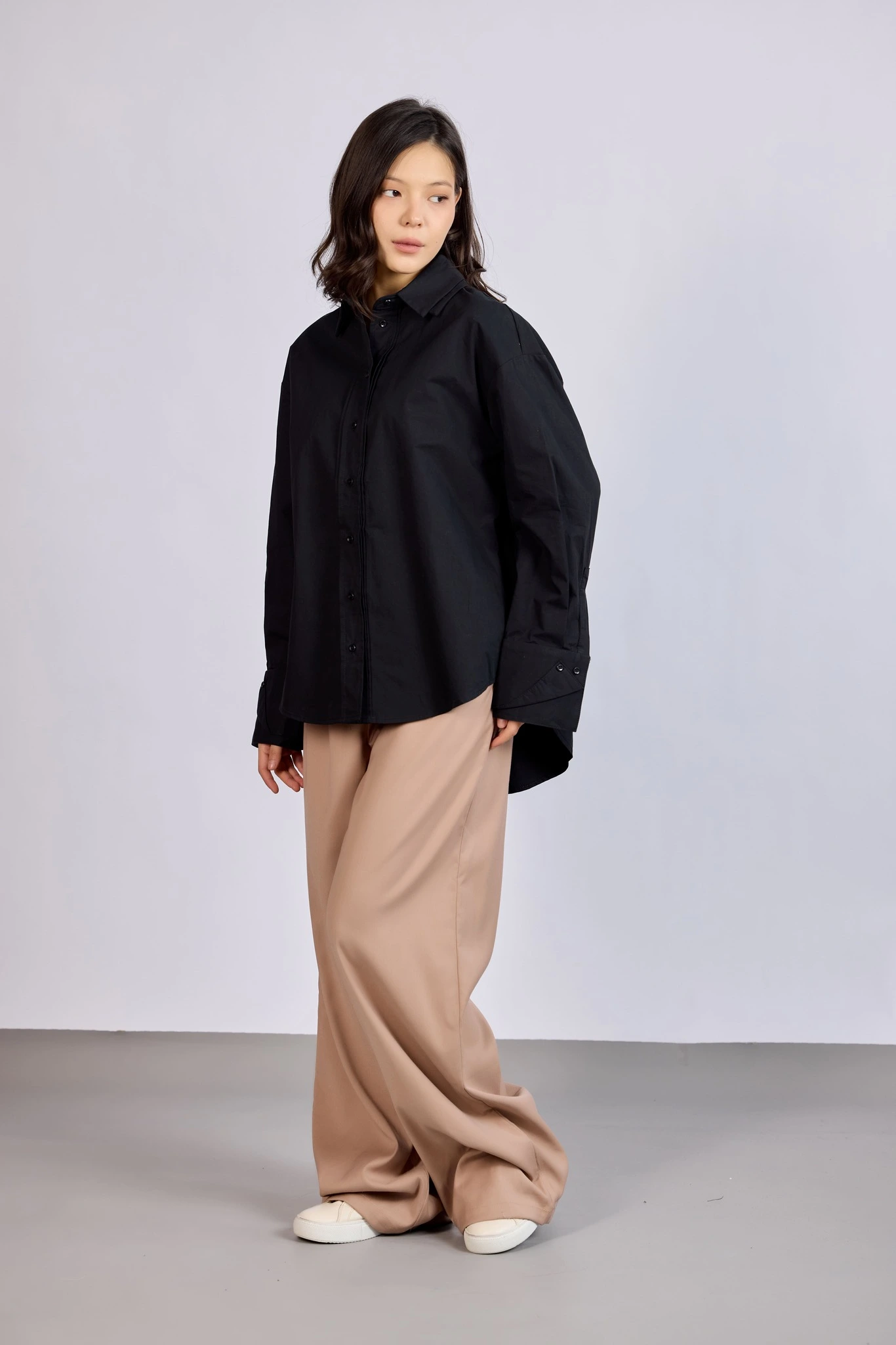 Рубашка черный для женщин 43237-1 66