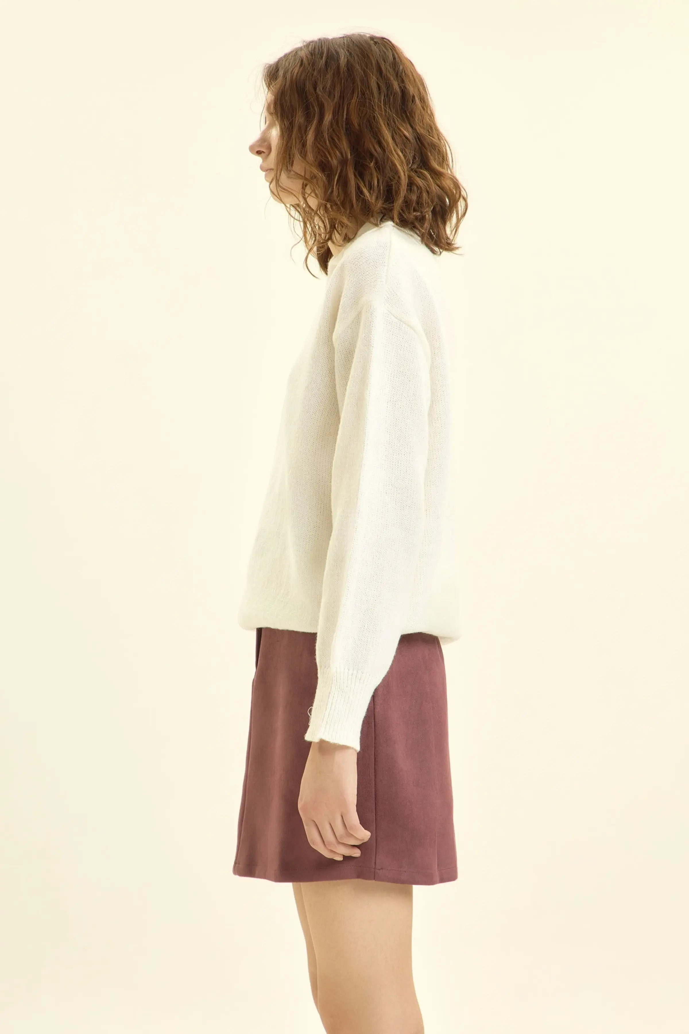 Джемпер белый для женщин 46194-4 60