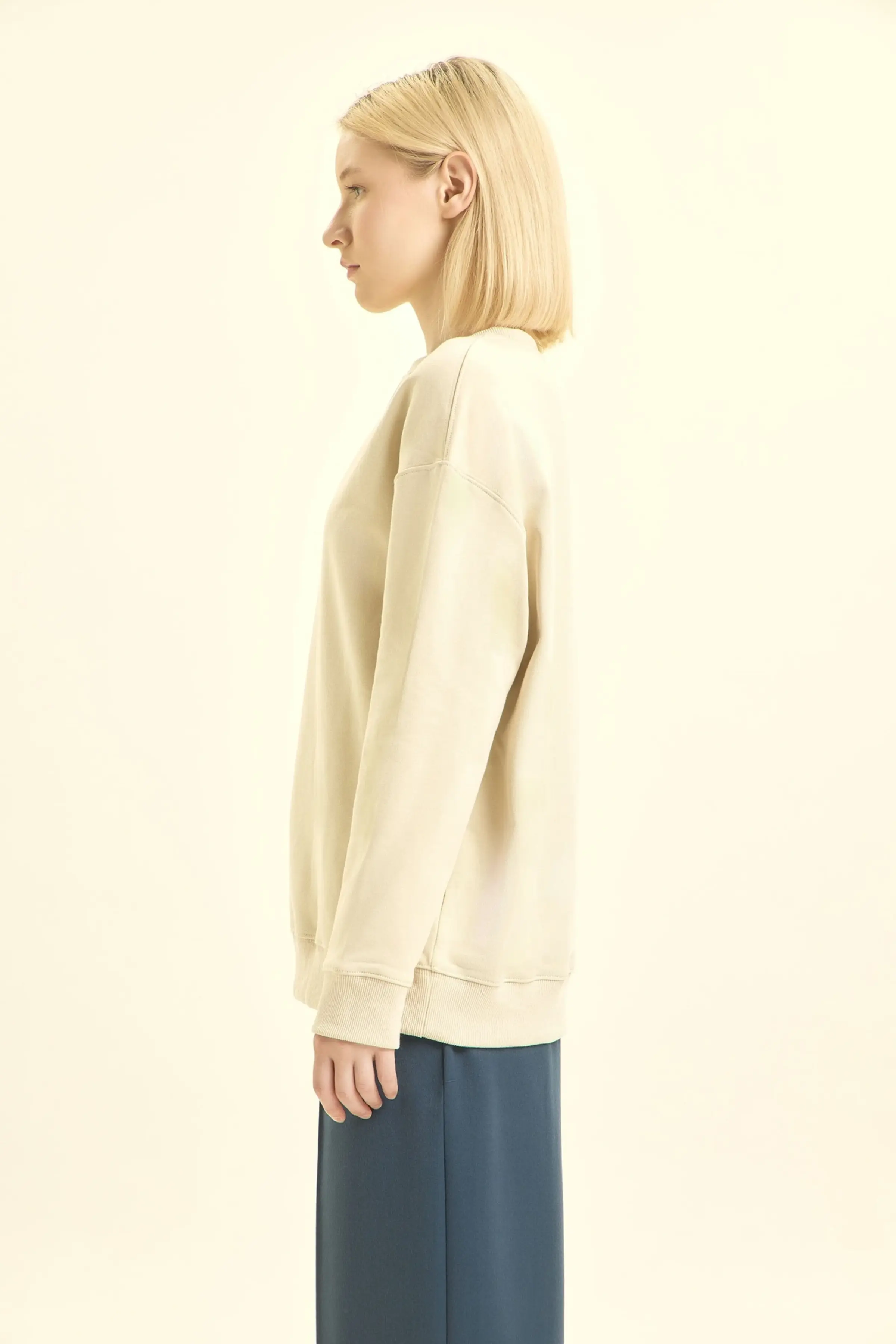 Толстовка айвори для женщин 46155-234 55