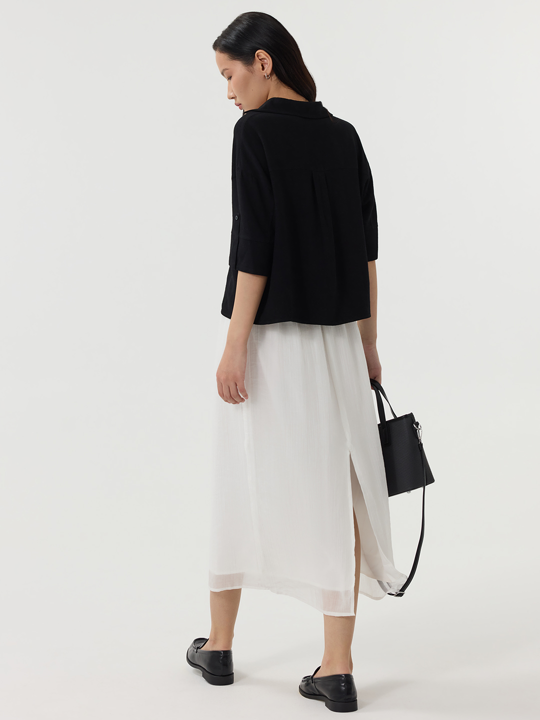 Рубашка черный для женщин 49122-1 66