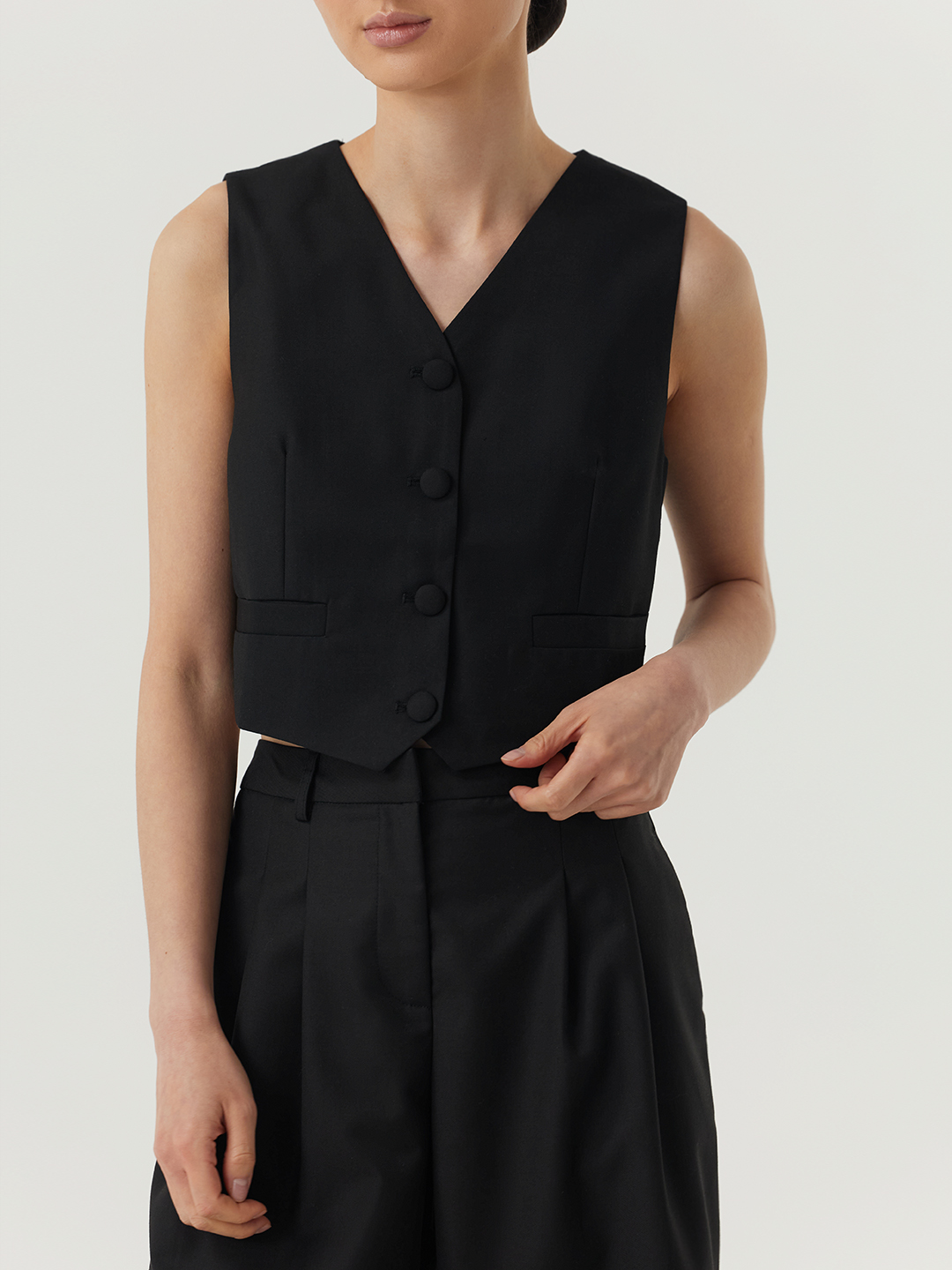 Жилетка черный для женщин 48229-1 68