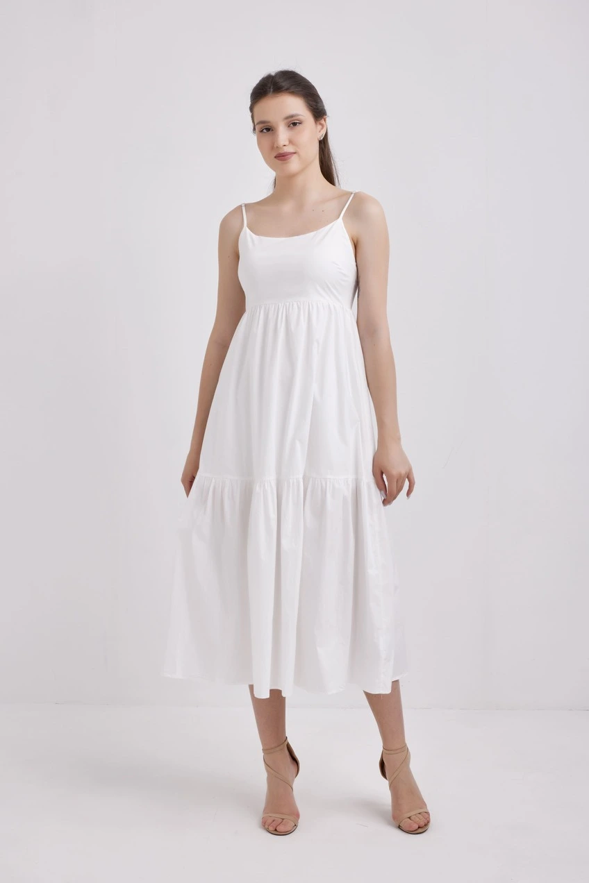 Сарафан белый для женщин 41306-4 48