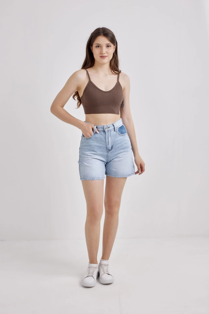 Шорты голубой для женщин 41325-10 57