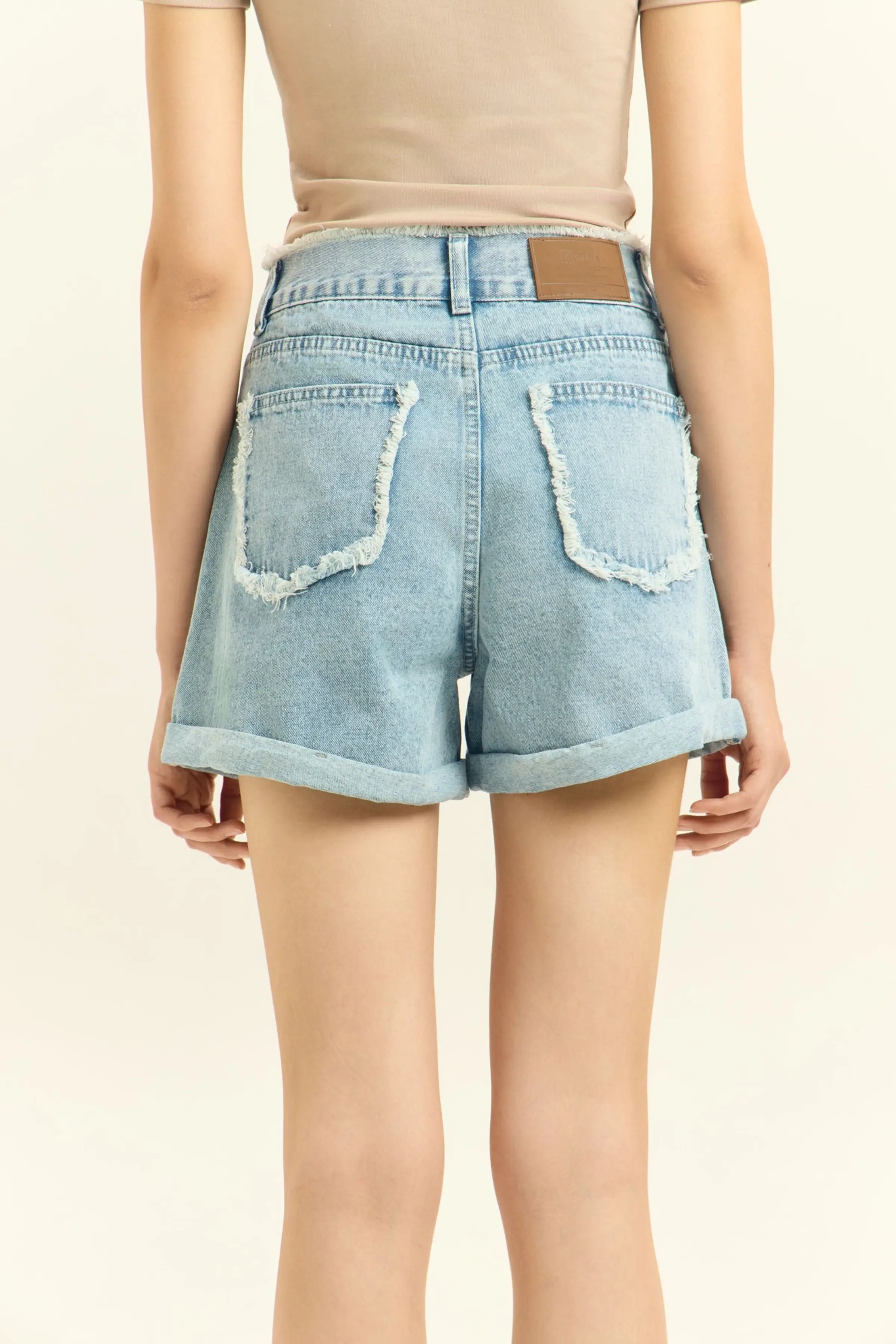 Шорты светло-голубой для женщин 45302-25 57