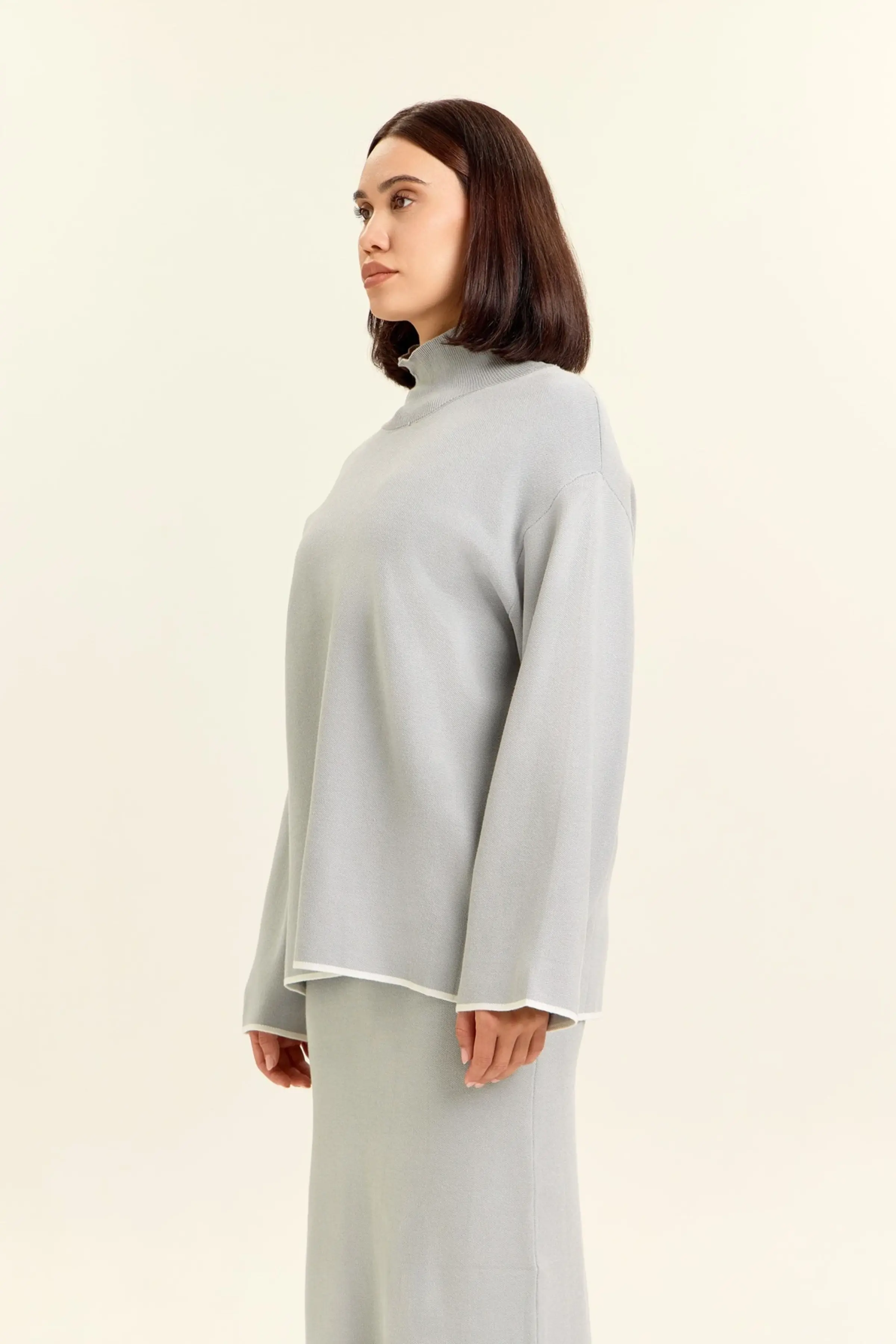 Свитер серый для женщин 47146-61 65