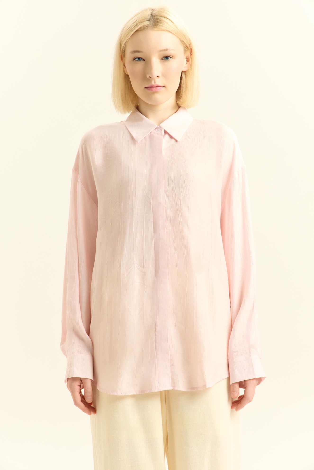 Рубашка розовый для женщин 45241-17 66