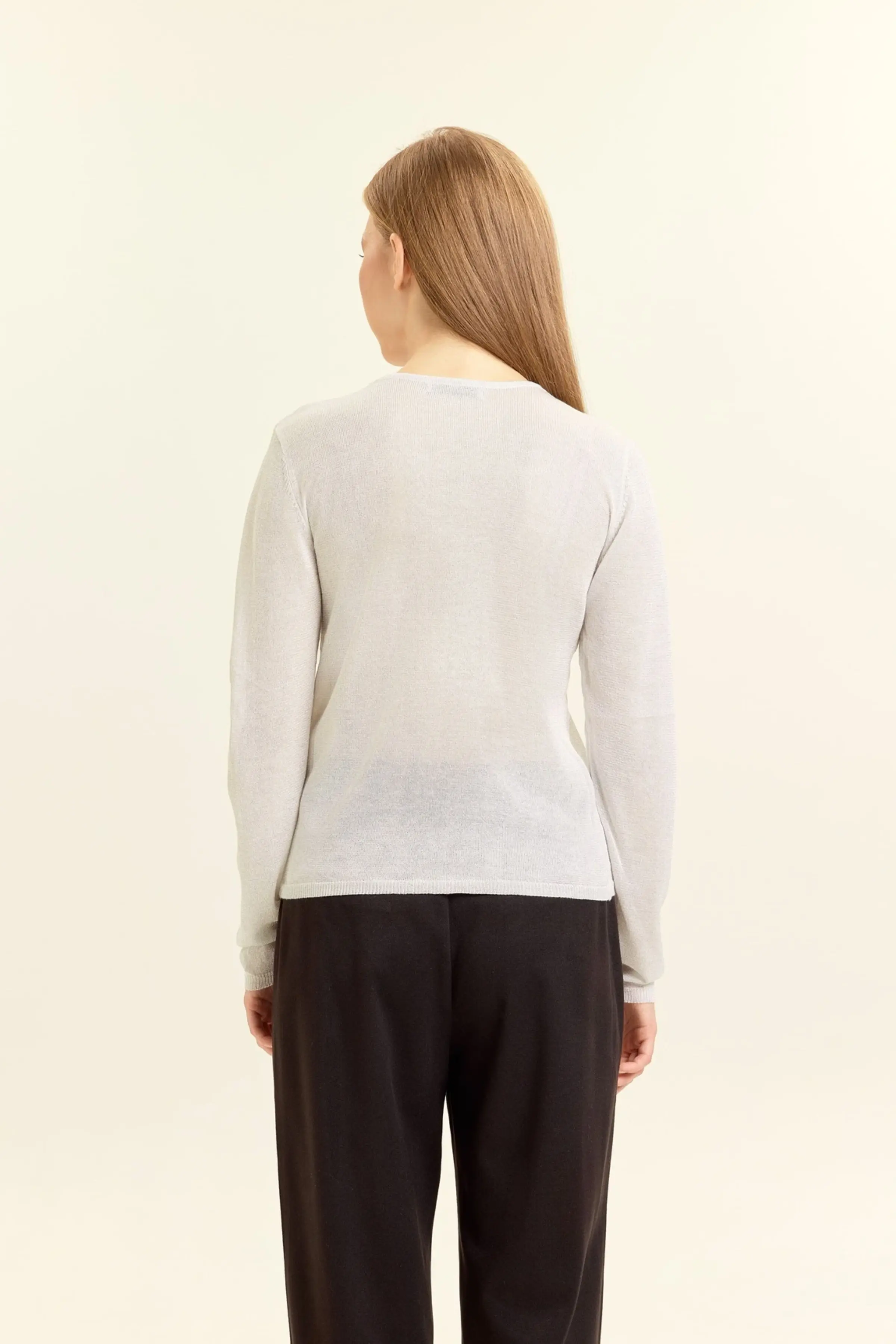 Джемпер белый для женщин 47172-4 60