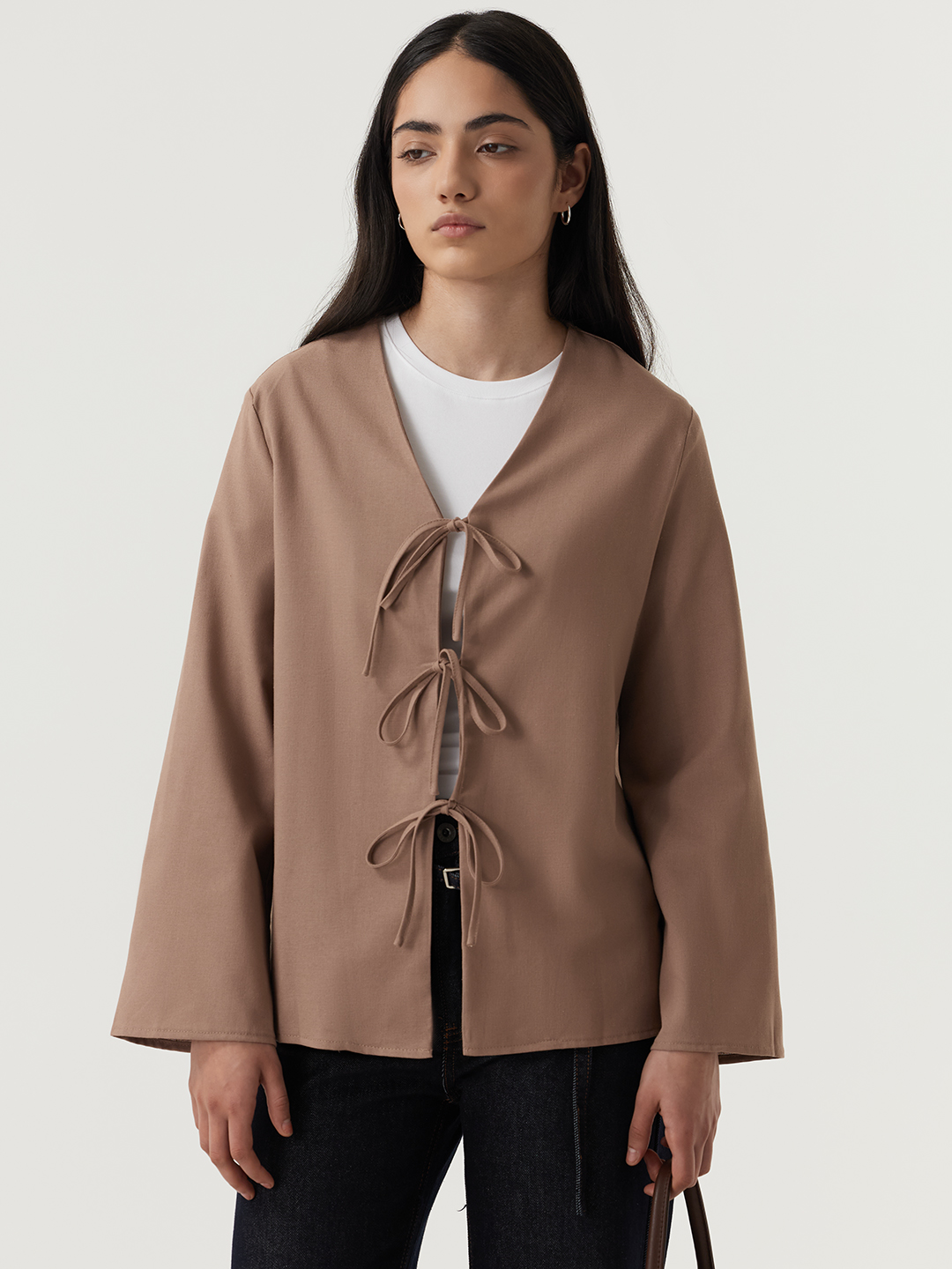 Блузка коричневый для женщин 48259-13 28