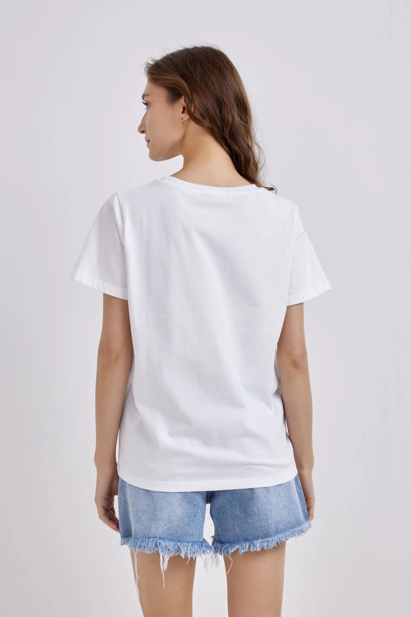 Футболка белый для женщин 41236-4 67