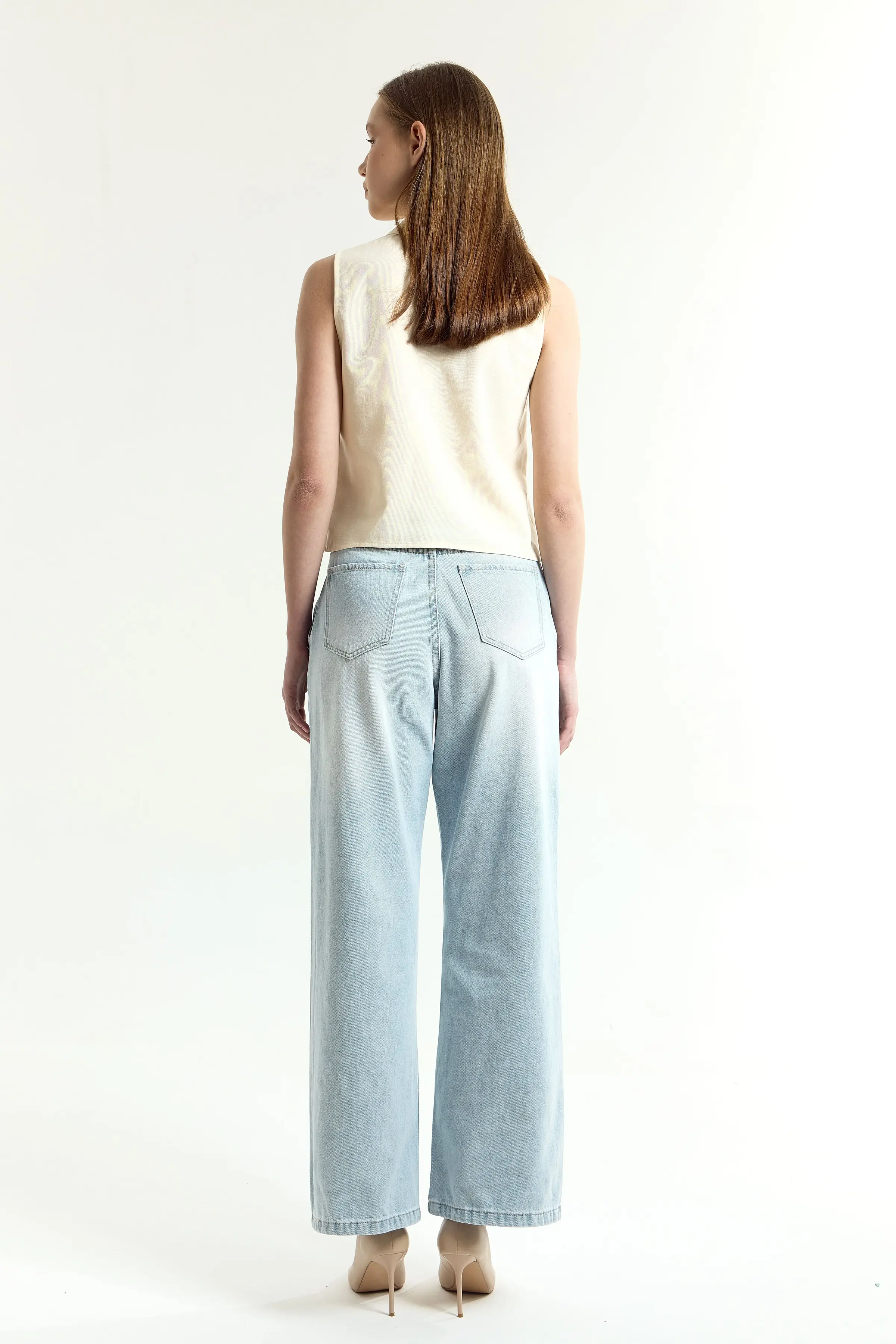 Джинсы голубой для женщин 45225-10 74