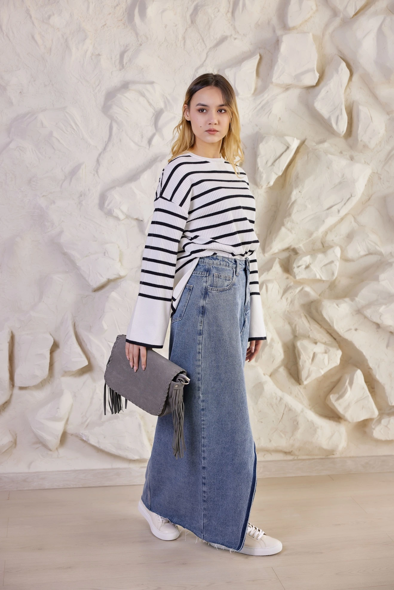 Юбка синий для женщин 40150-65 52