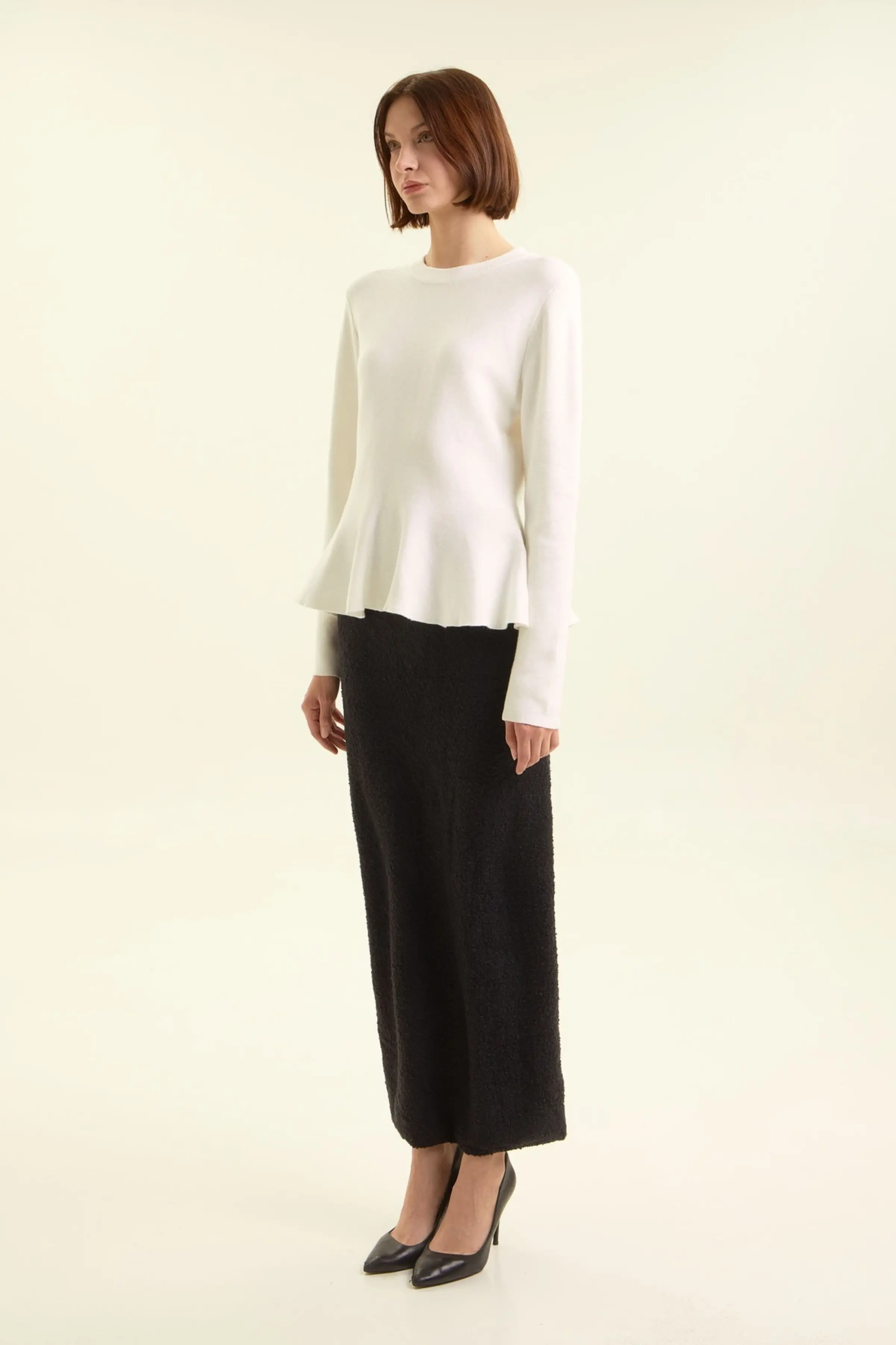 Юбка черный для женщин 47188-1 52