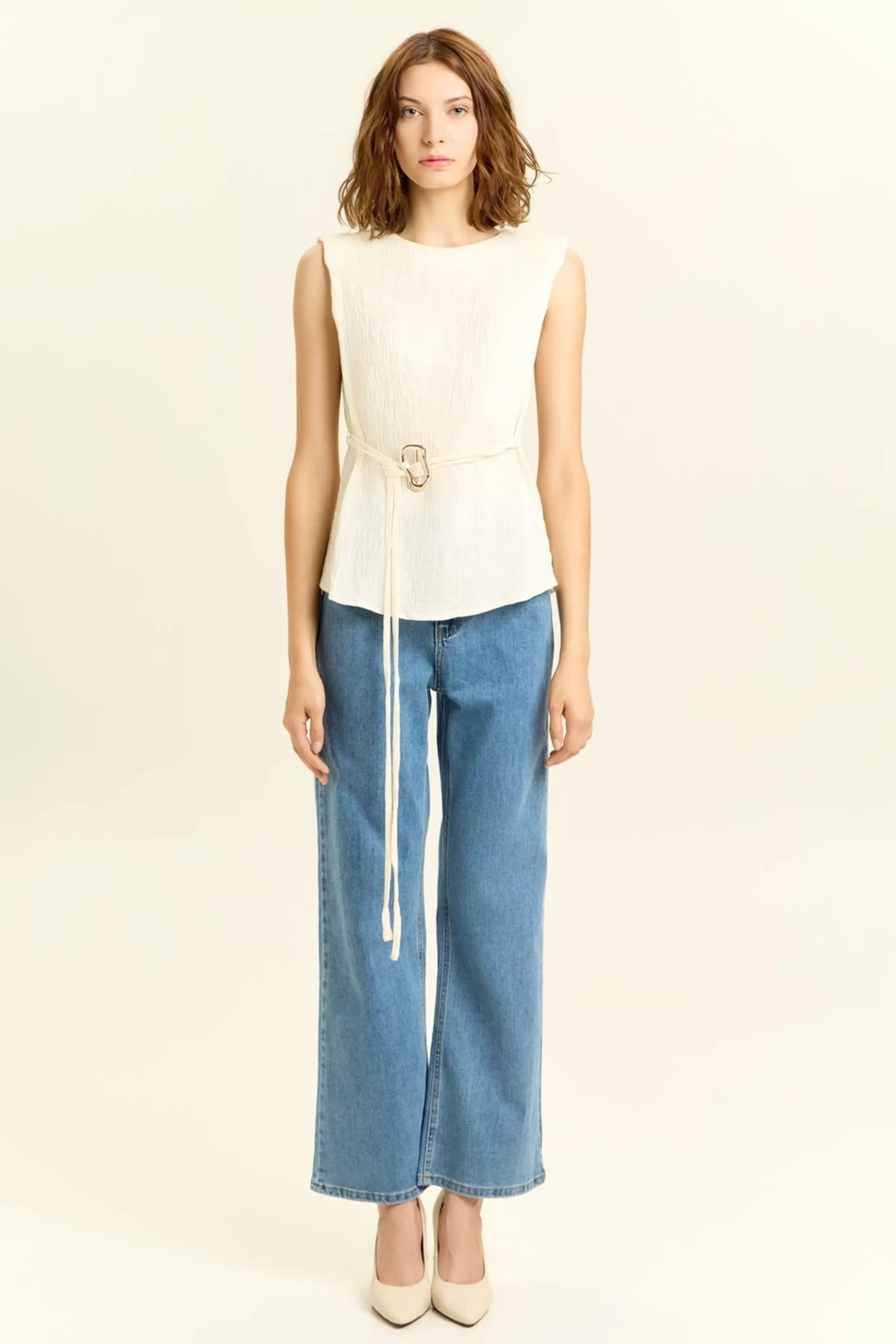 Блузка айвори для женщин 45220-234 28