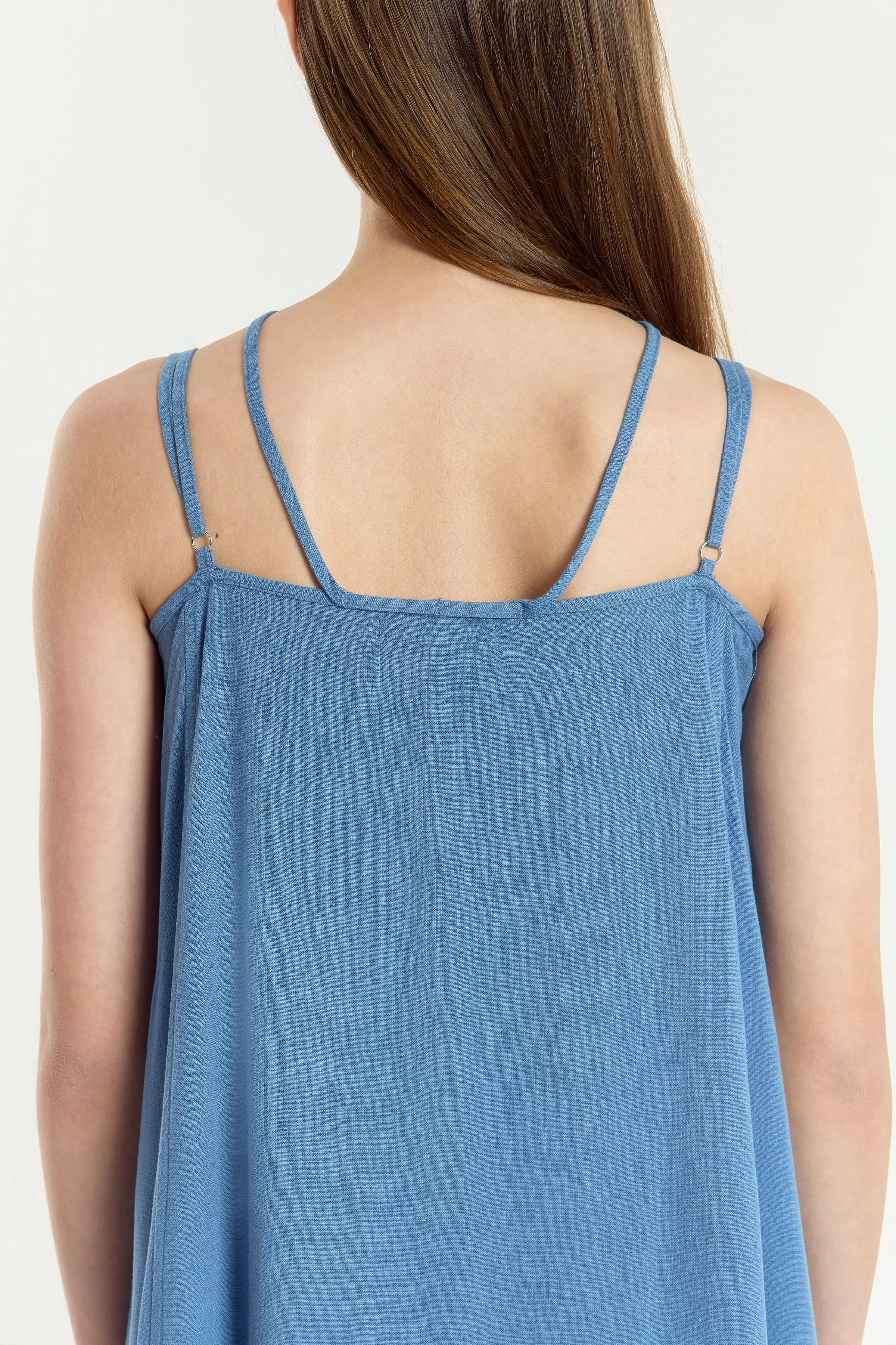 Сарафан темно-синий для женщин 45286-18 48