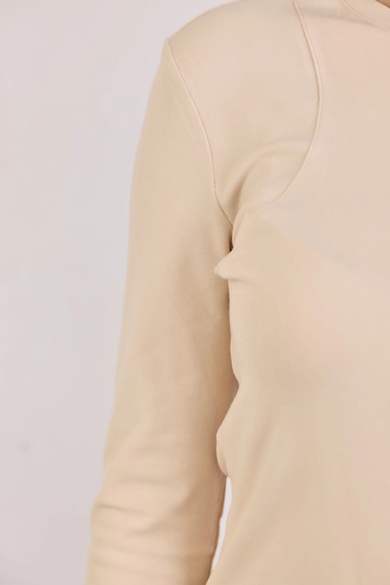 Лонгслив бежевый для женщин 43171-15 59