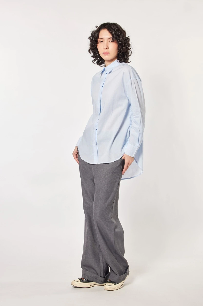 Рубашка синий для женщин 44219-65 66