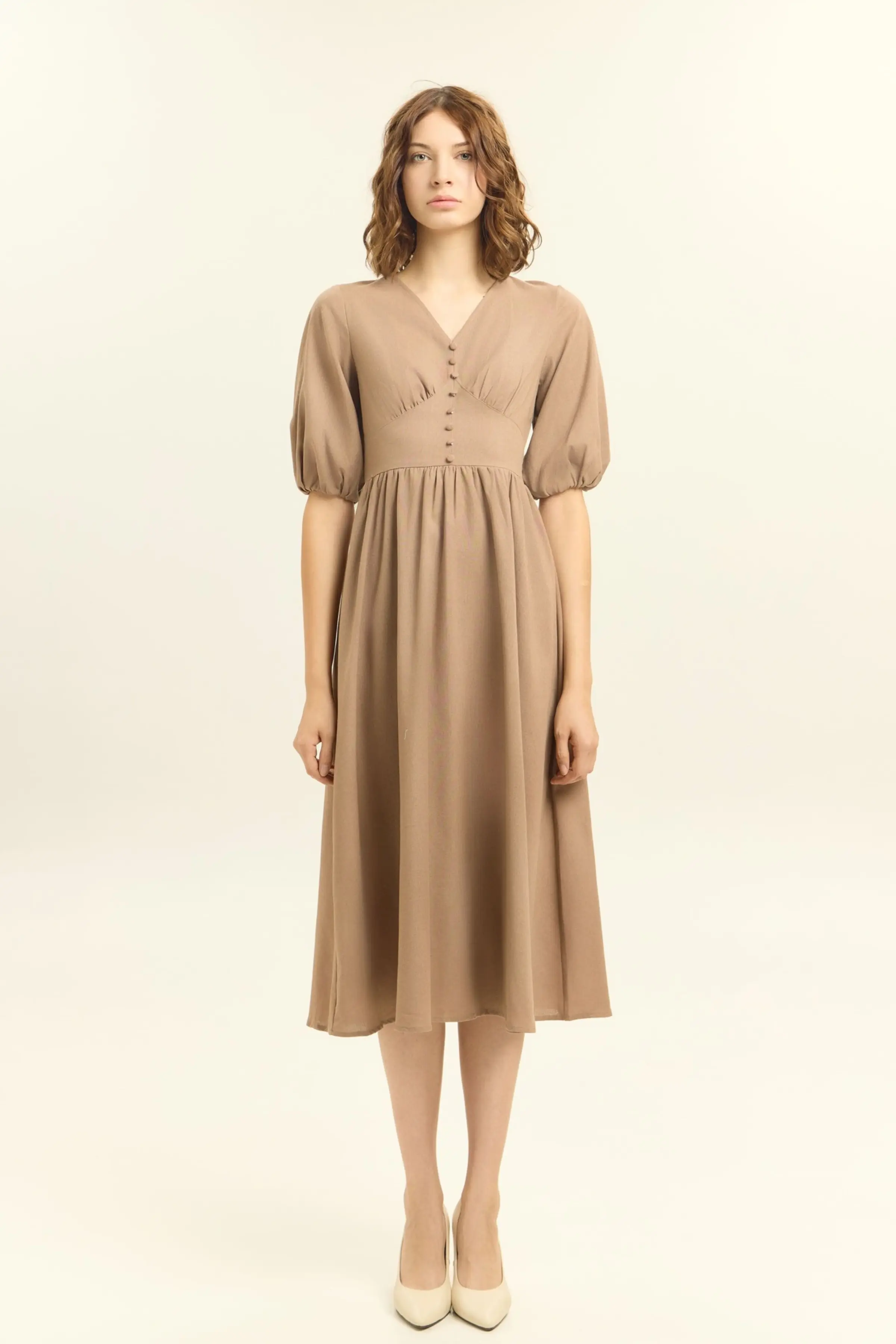 Платье коричневый для женщин 45273-13 54