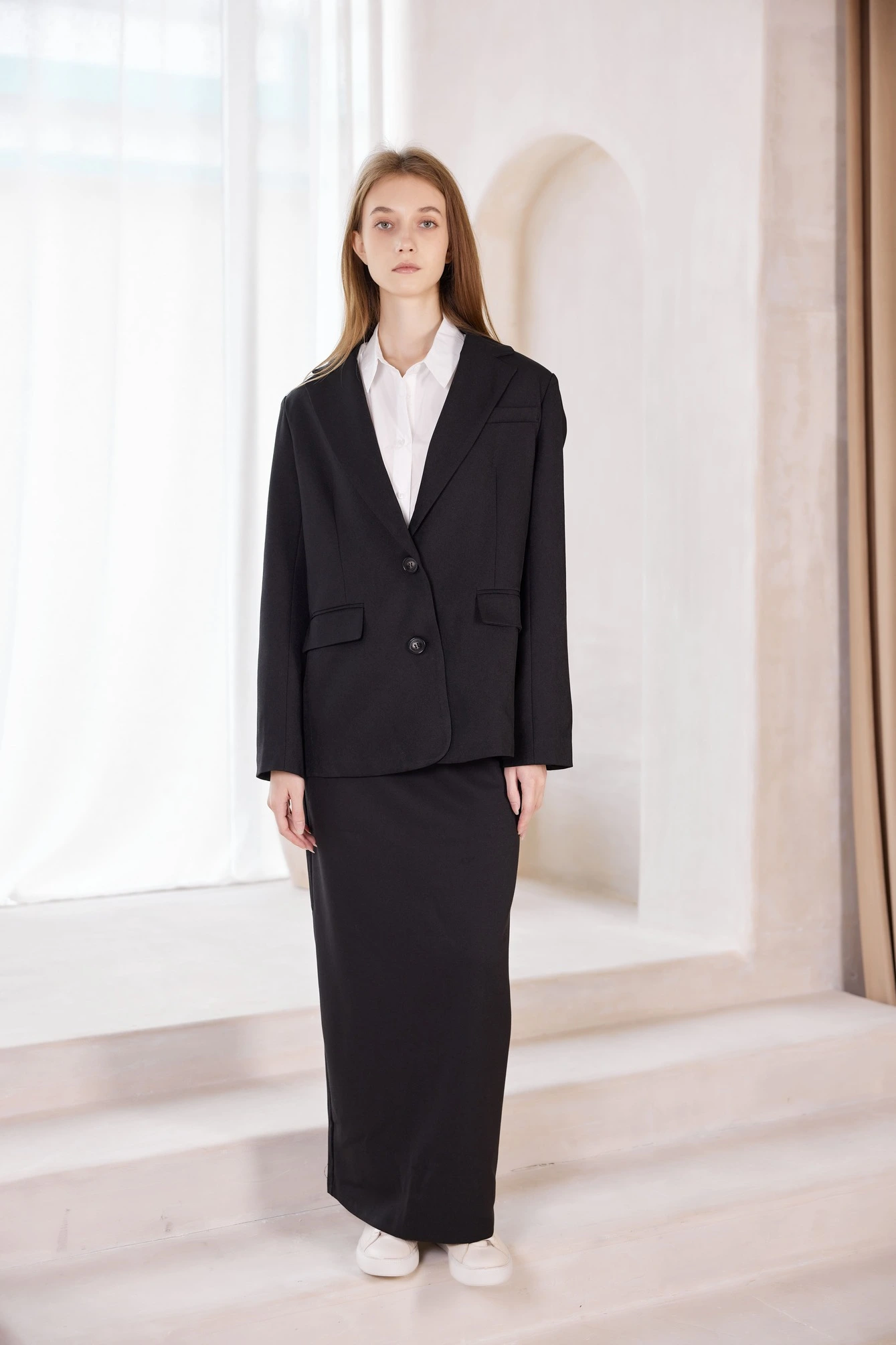 Жакет черный для женщин 42177-1 64