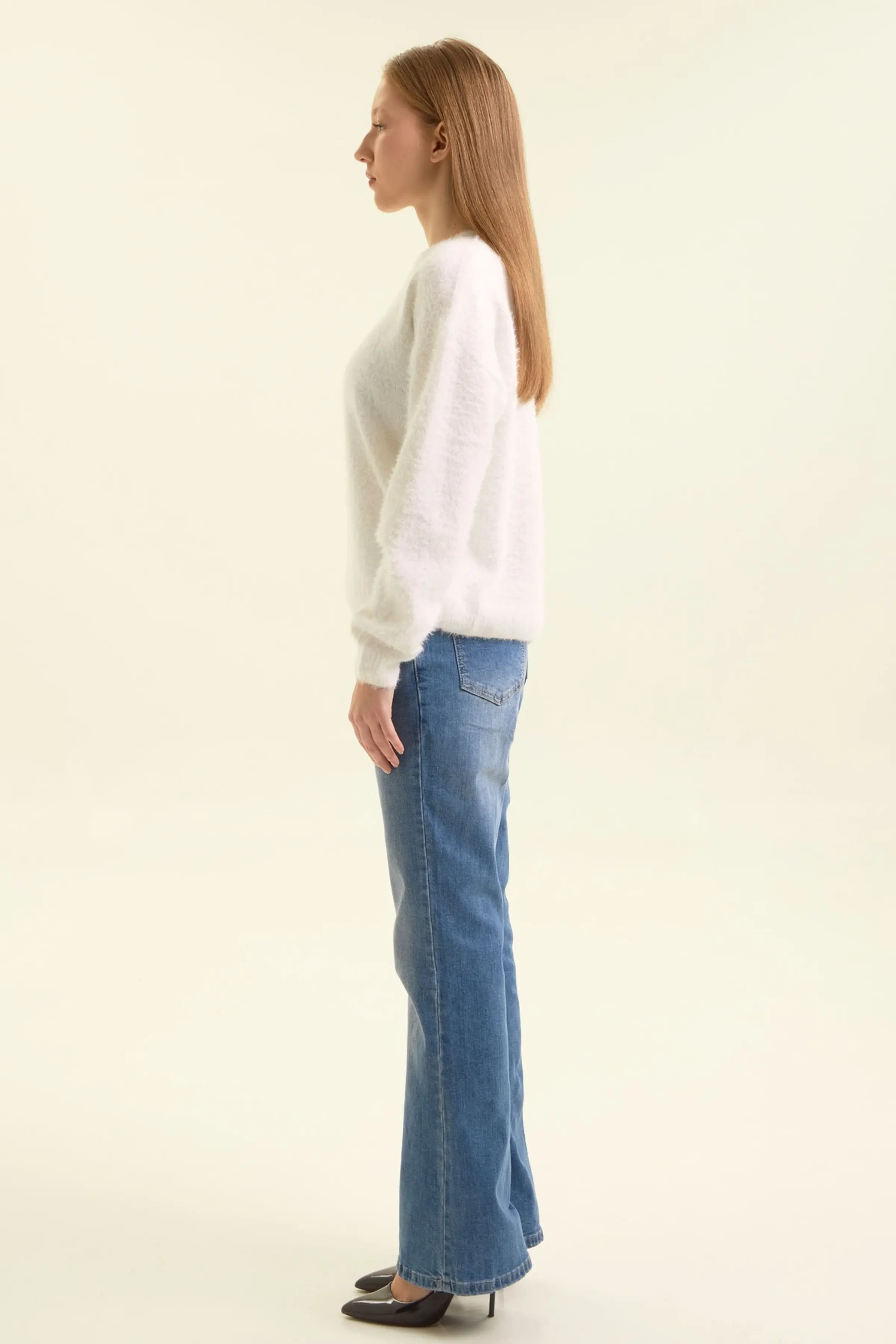 Свитер белый для женщин 47400-4 65