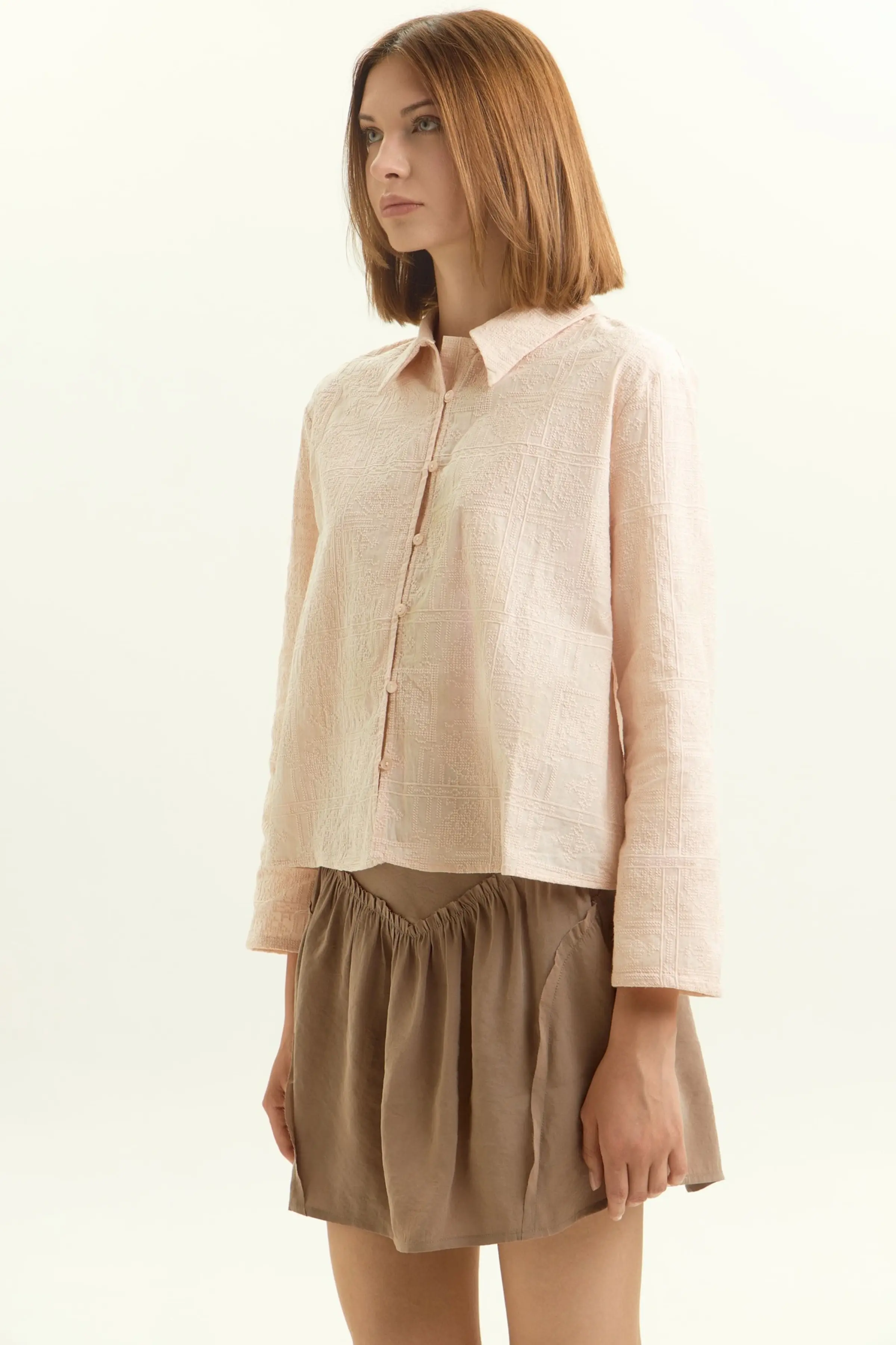 Рубашка бежевый для женщин 45234-15 66