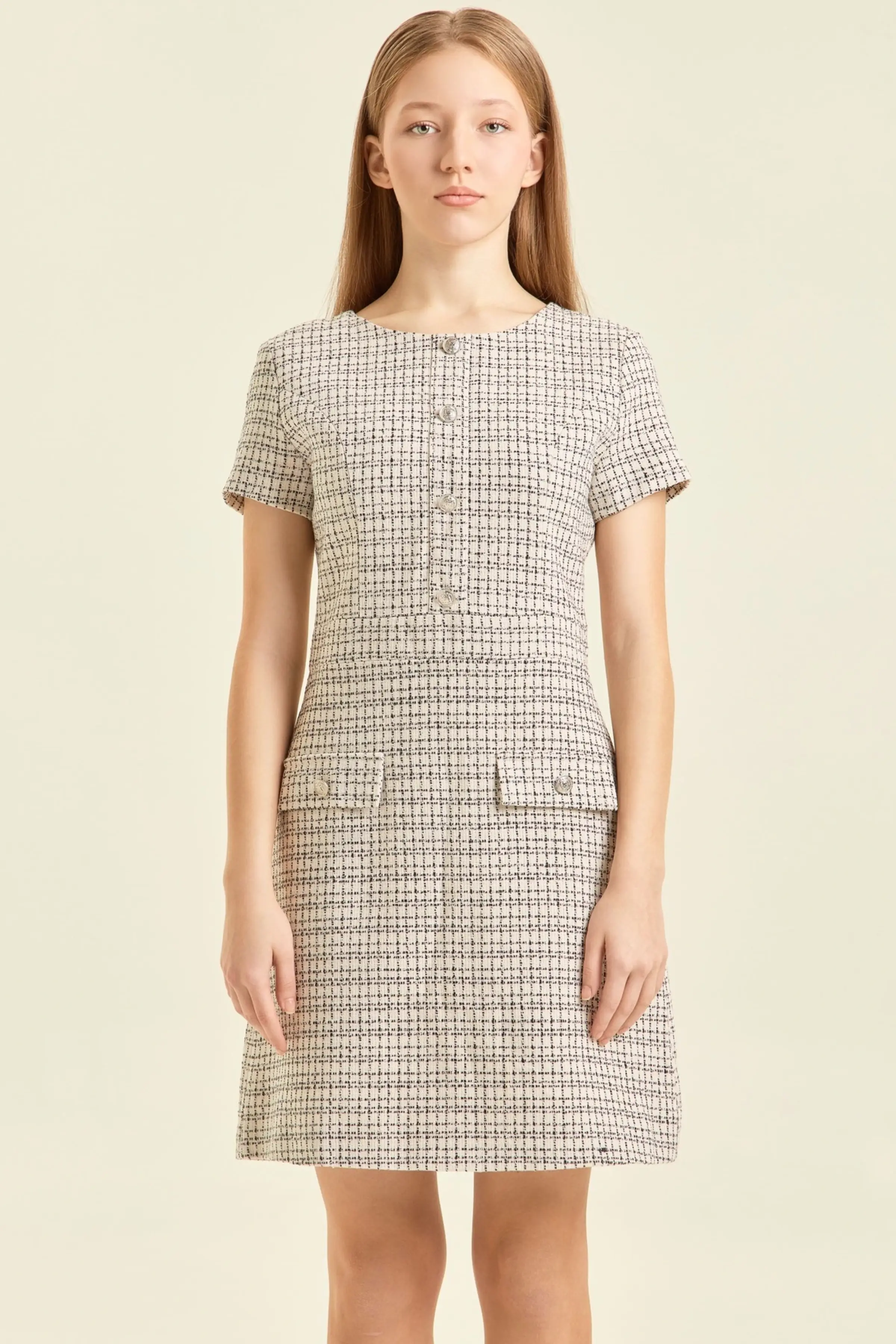 Платье белый для женщин 47134-4 54