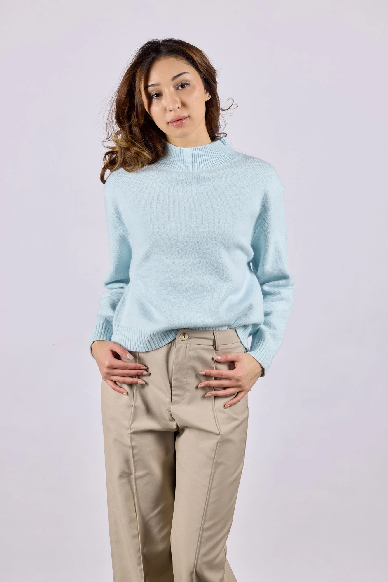 Свитер синий для женщин 43178-65 65