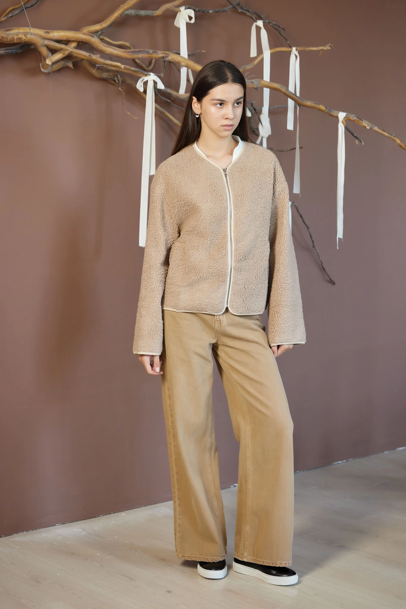 Куртка коричневый для женщин 42284-13 47