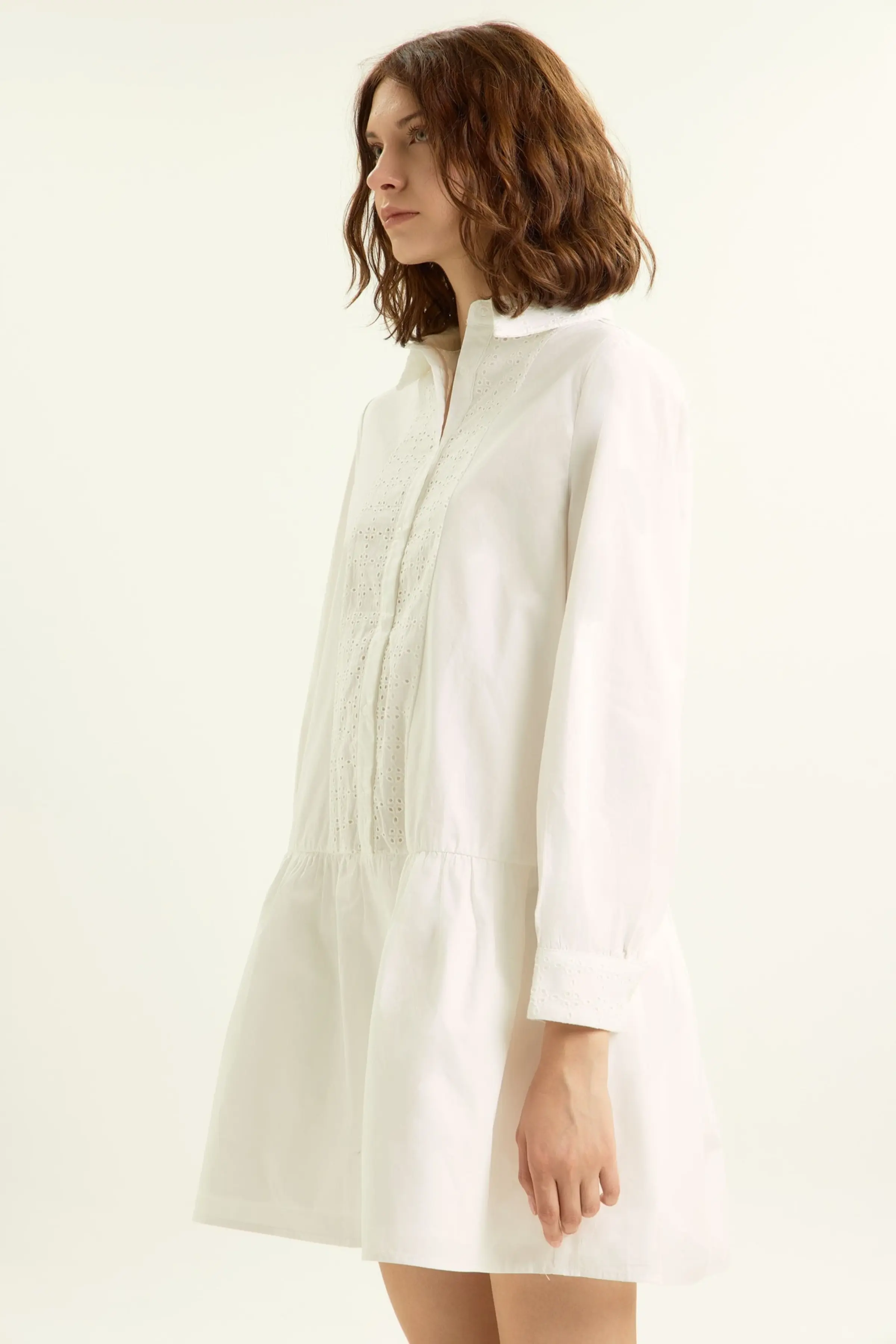 Платье белый для женщин 44107-4 54