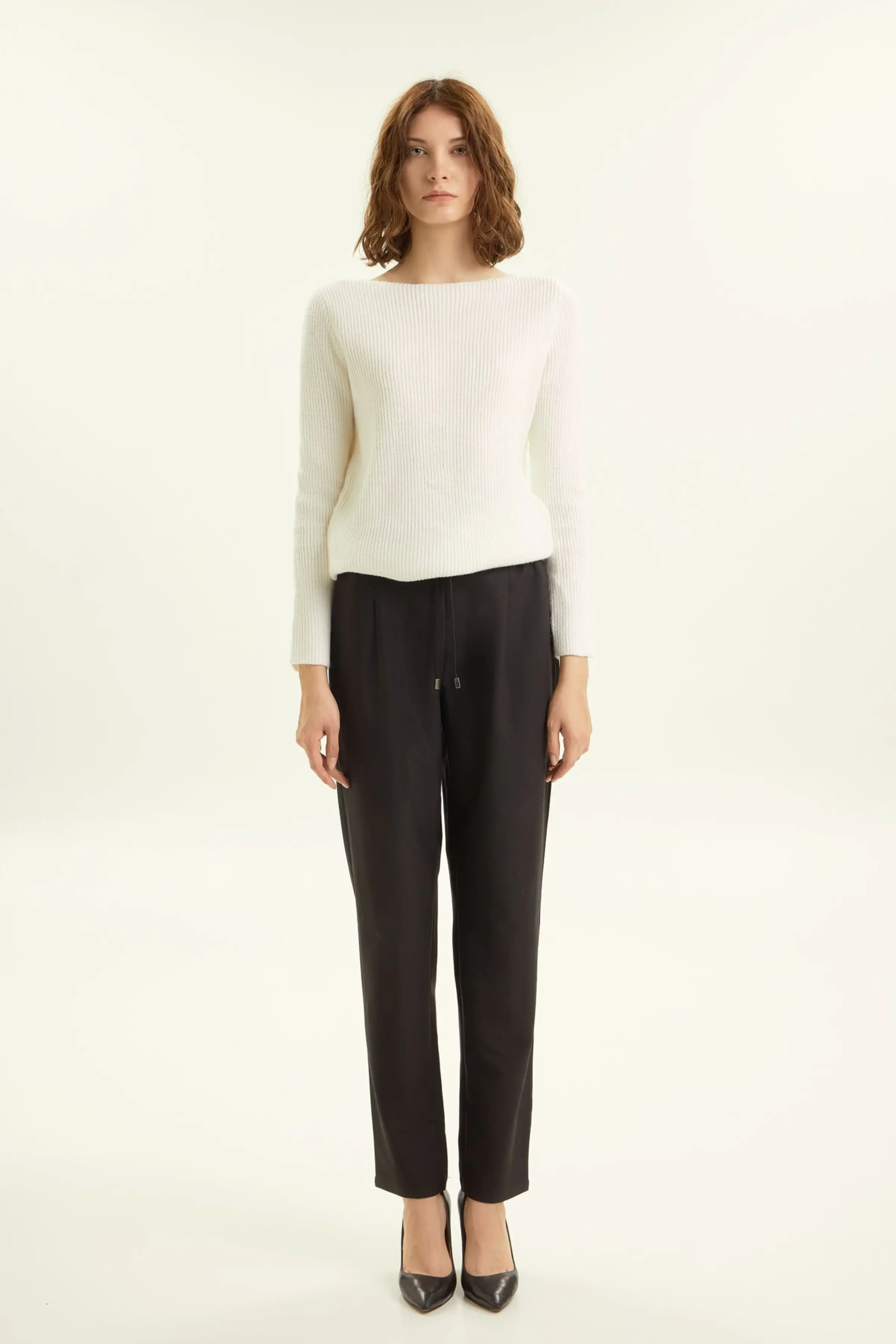 Брюки черный для женщин 44293-1 71