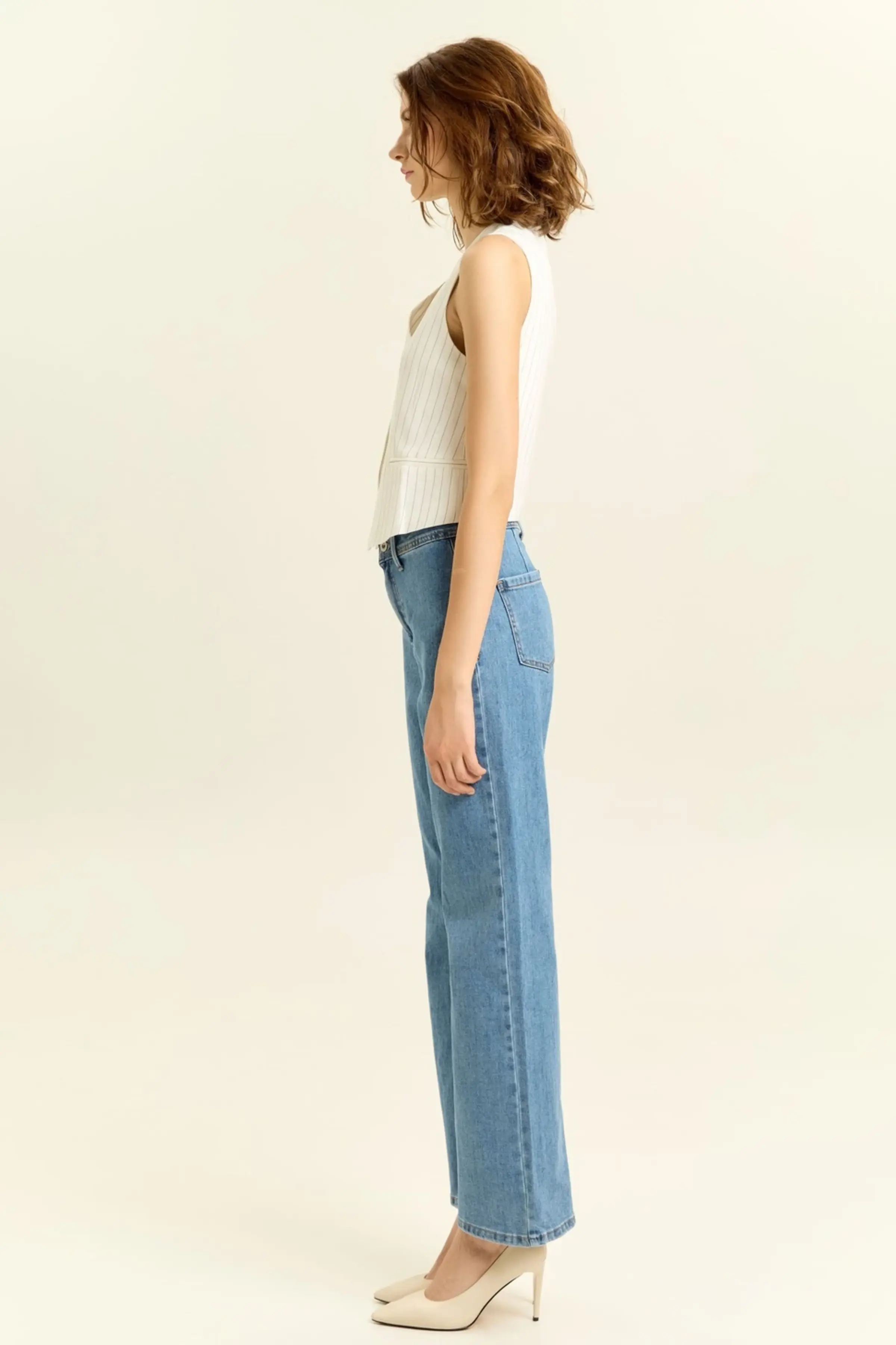 Джинсы синий для женщин 45290-65 74