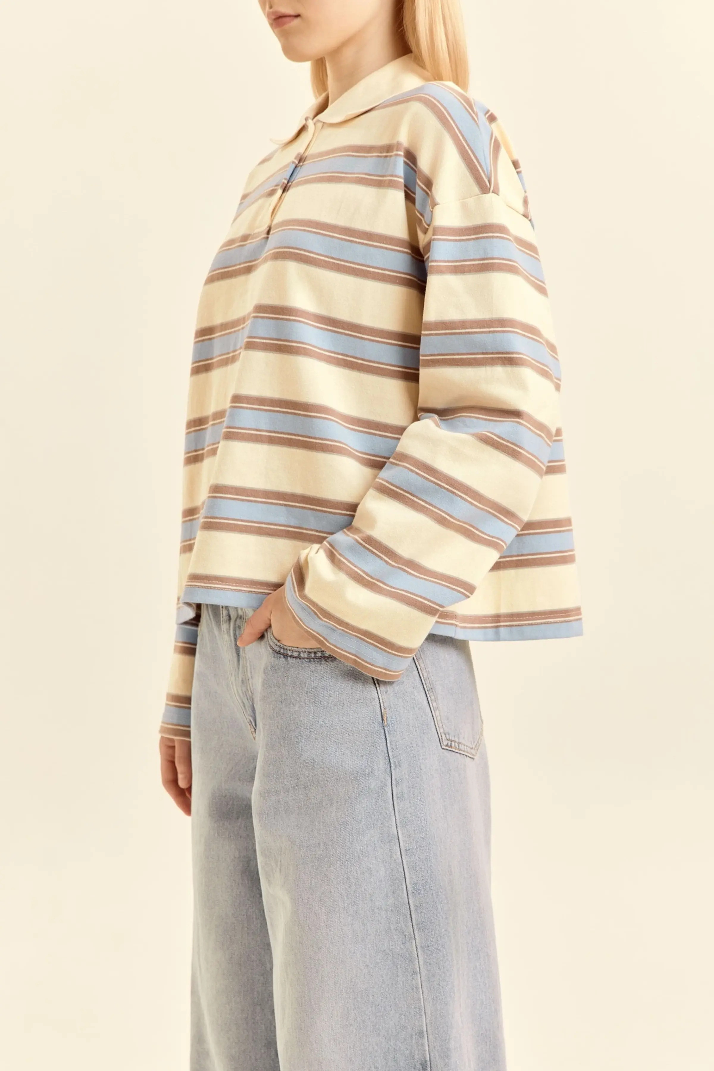 Джинсы голубой для женщин 46188-10 74