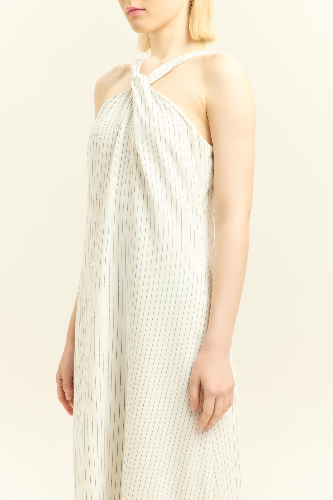 Сарафан черно-белая полоска для женщин 45279-75 48