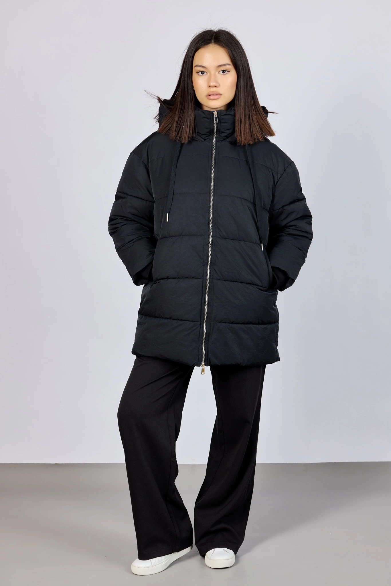 Куртка черный для женщин 43408-1 47