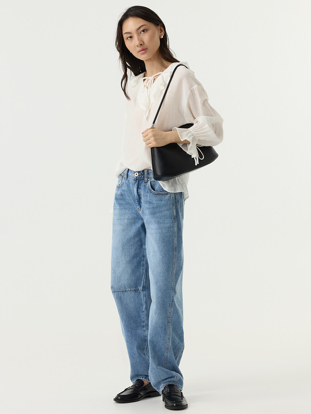 Джинсы светло-синий для женщин 48142-195 74