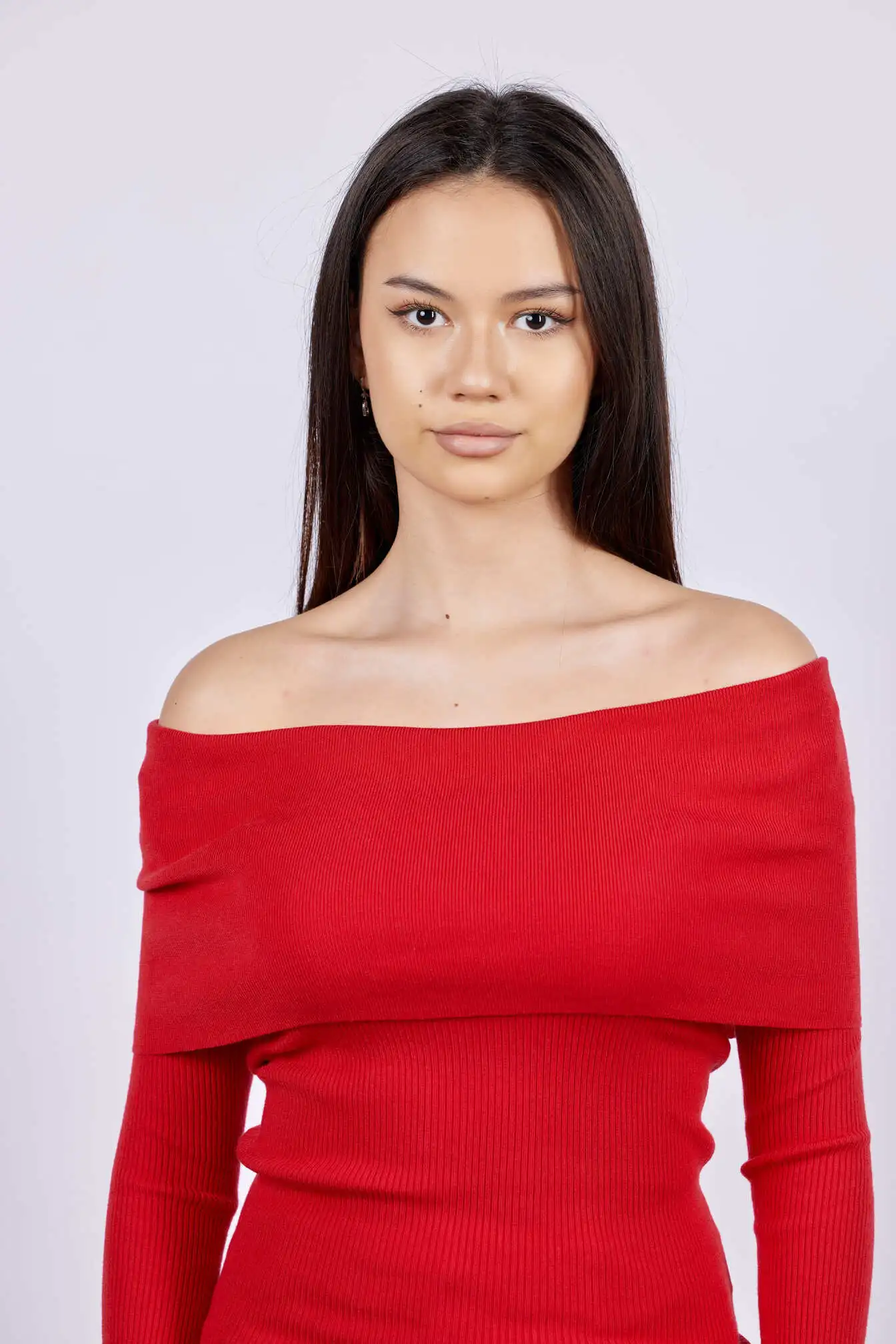 Джемпер красный для женщин 43235-7 60