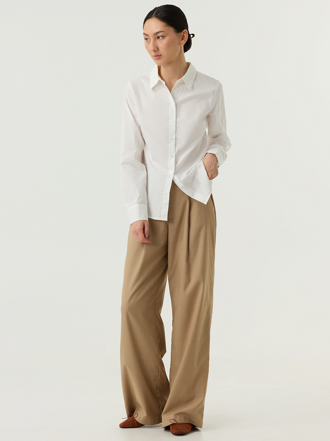 Рубашка белый для женщин 48257-4 66