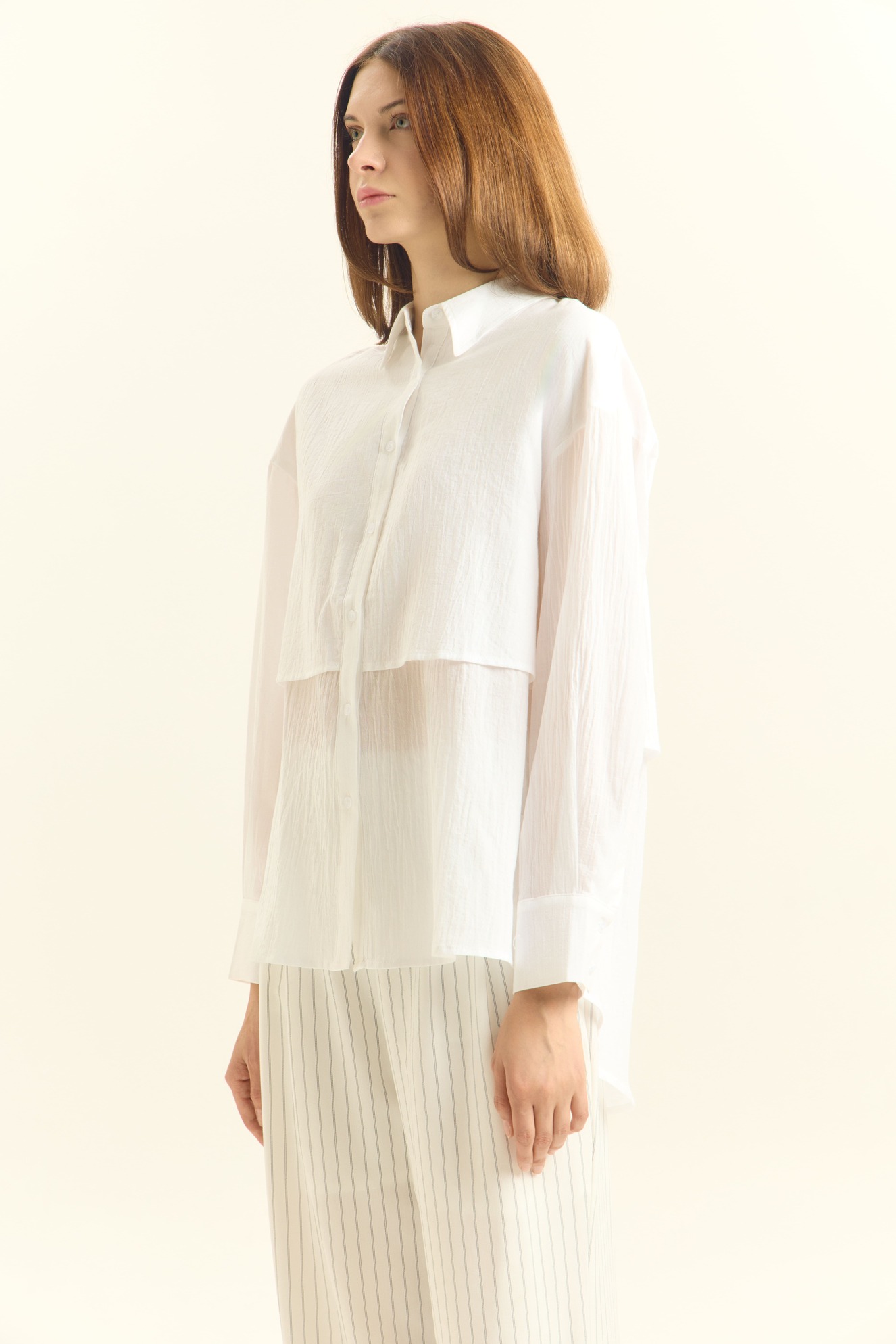 Рубашка белый для женщин 45233-4 66