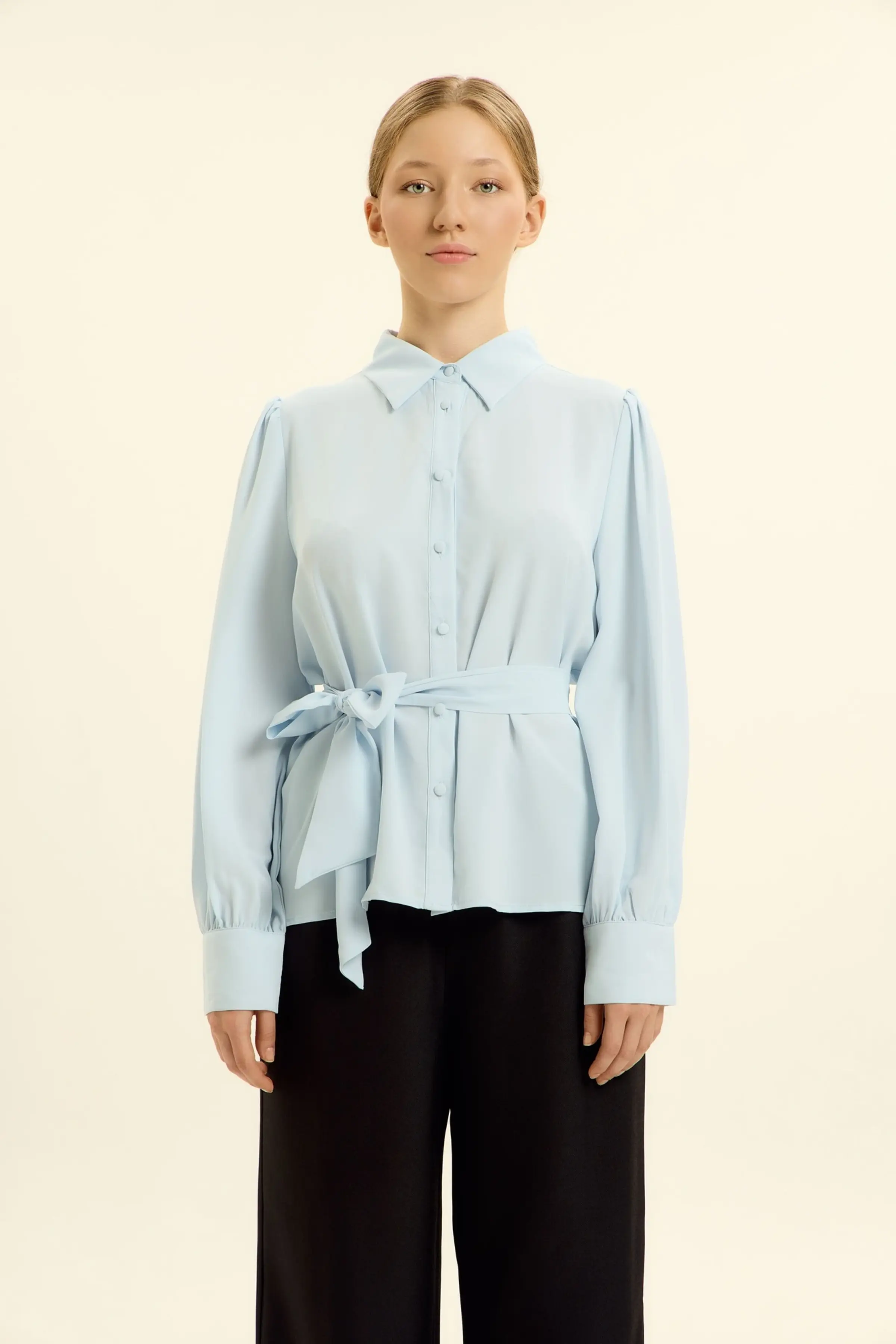 Блузка голубой для женщин 46216-10 28