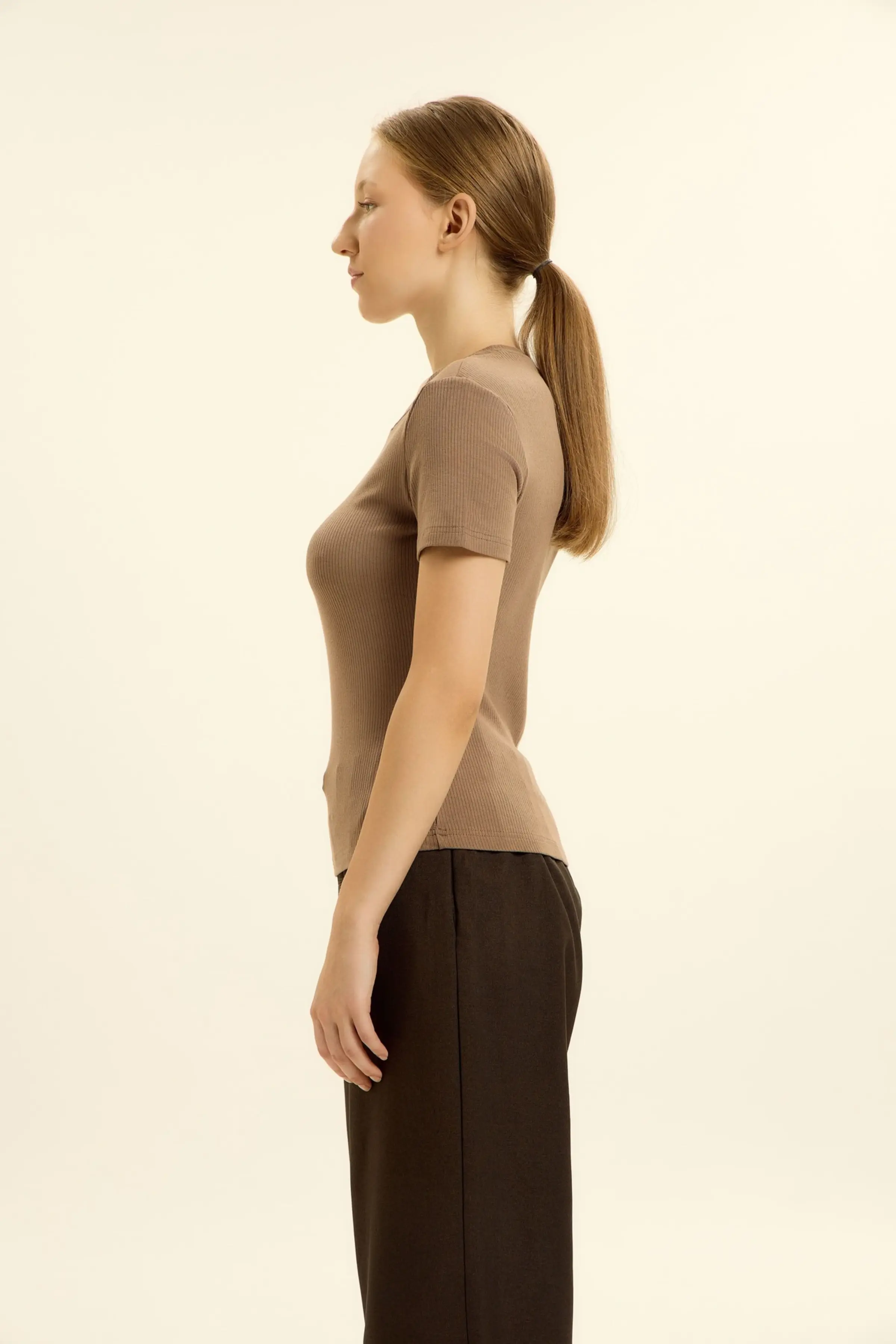 Футболка коричневый для женщин 46254-13 67