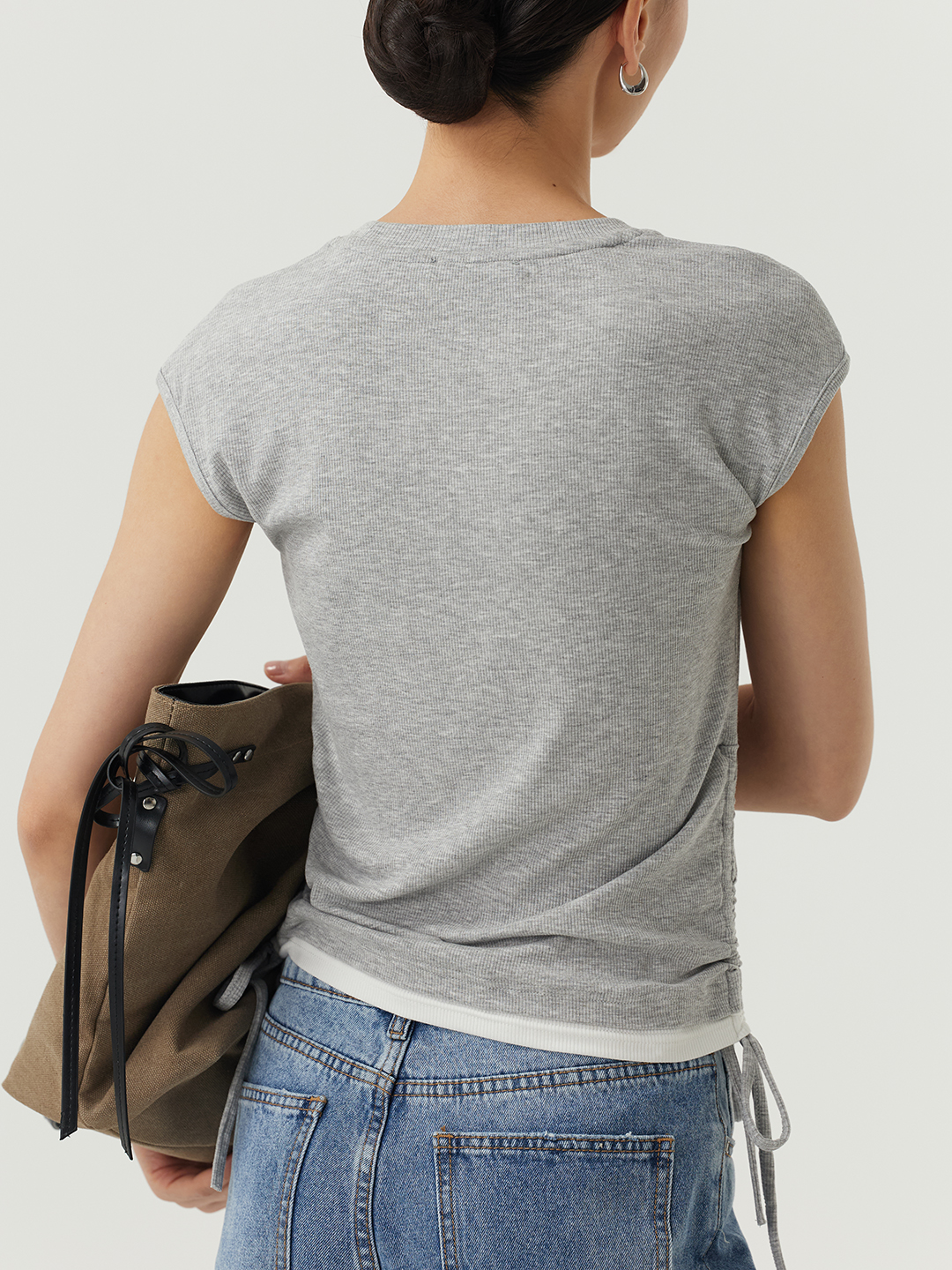 Футболка серый для женщин 48282-61 67