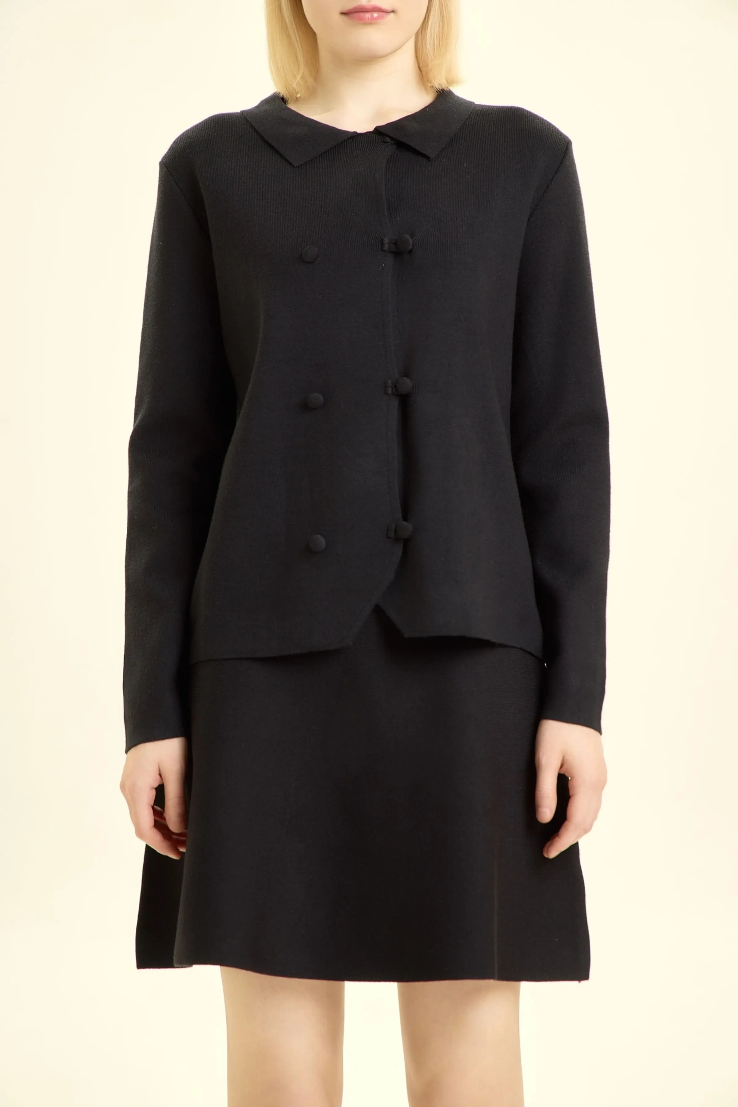 Кардиган черный для женщин 46146-1 50