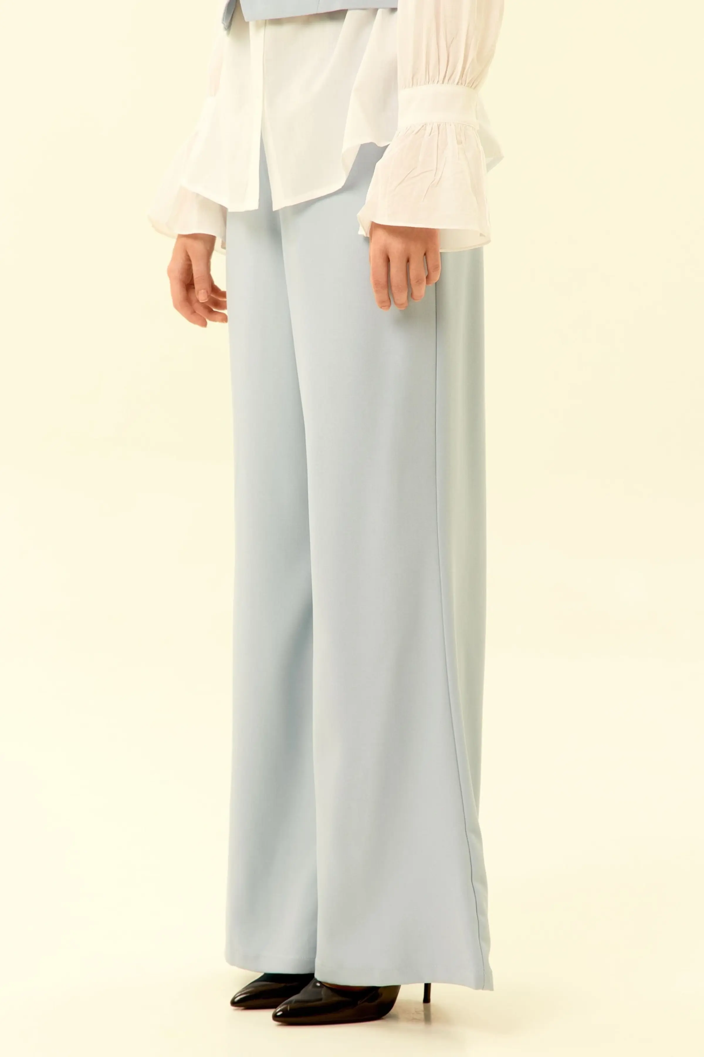 Брюки голубой для женщин 46106-10 71