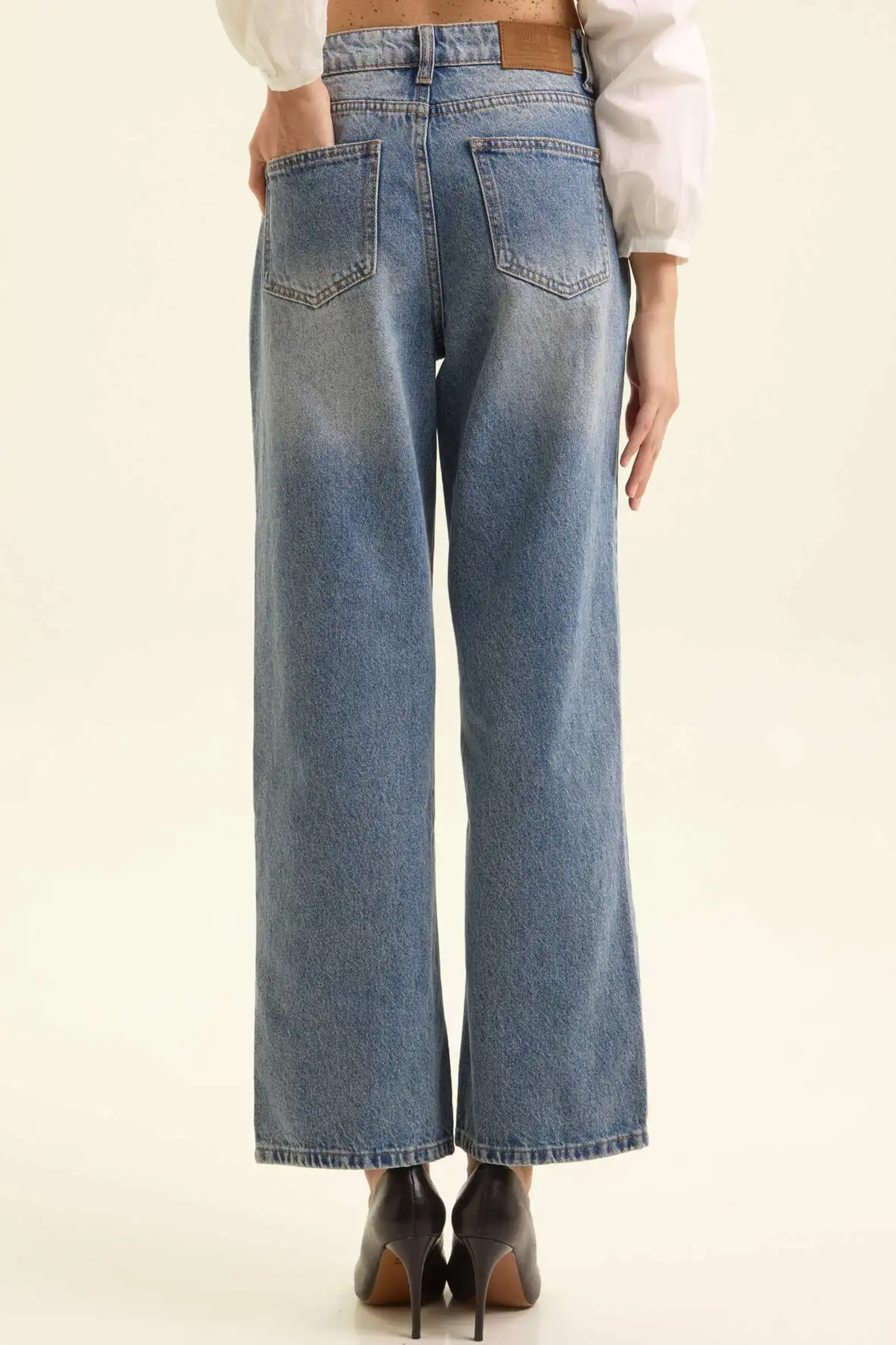 Джинсы голубой для женщин 47214-10 74