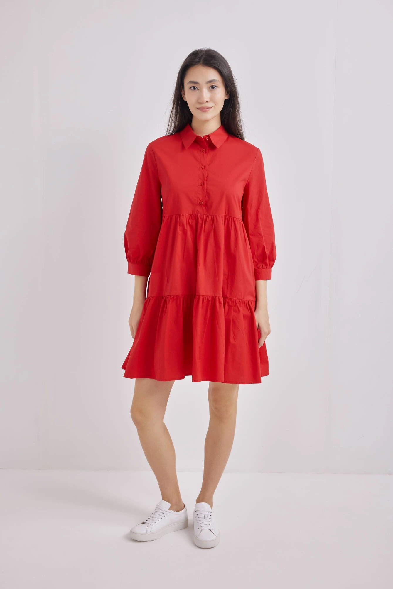 Платье красный для женщин 41188-7 54